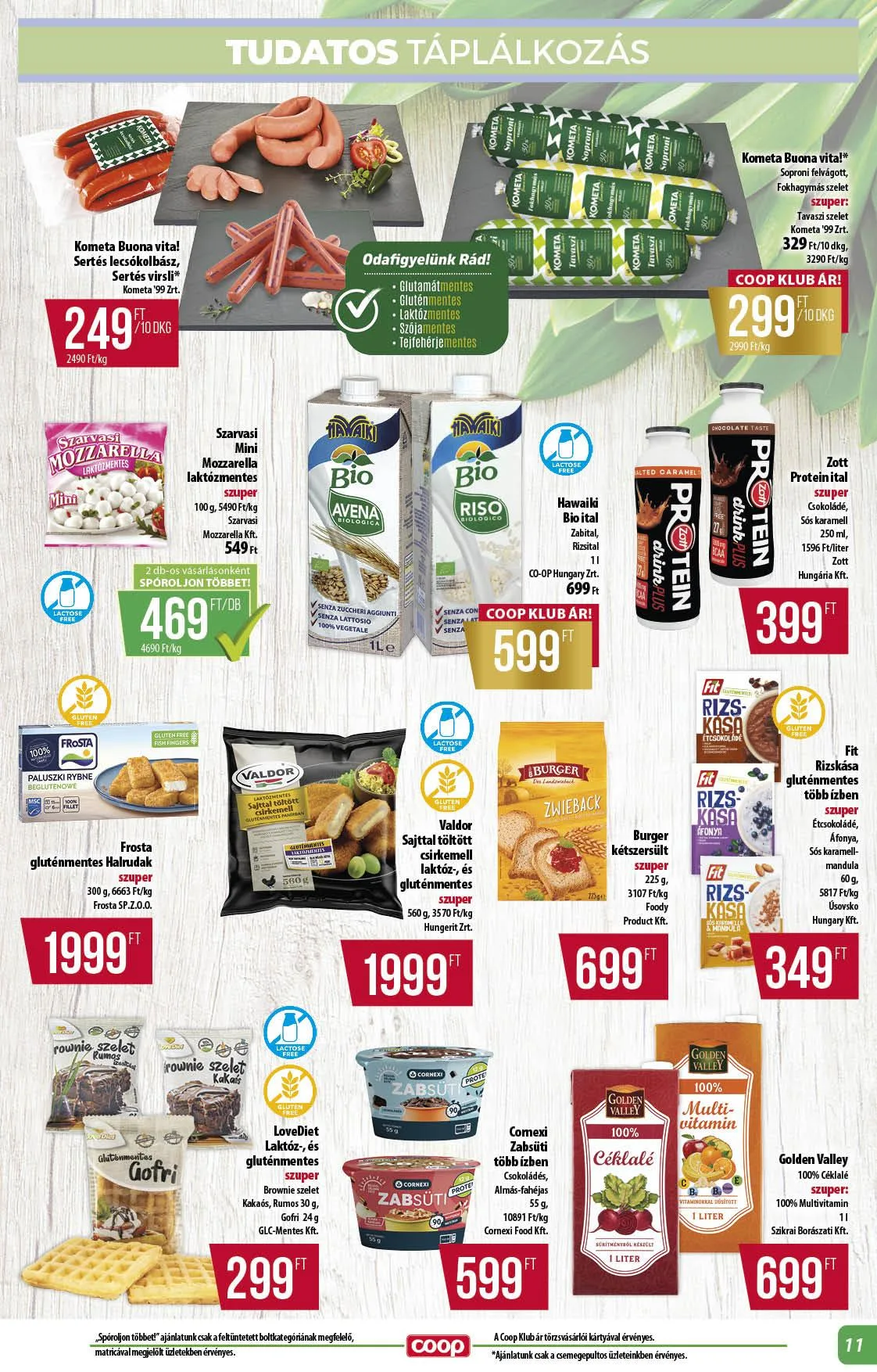 Coop akciós újság Alföld 09.25–10.01 – 3. oldal