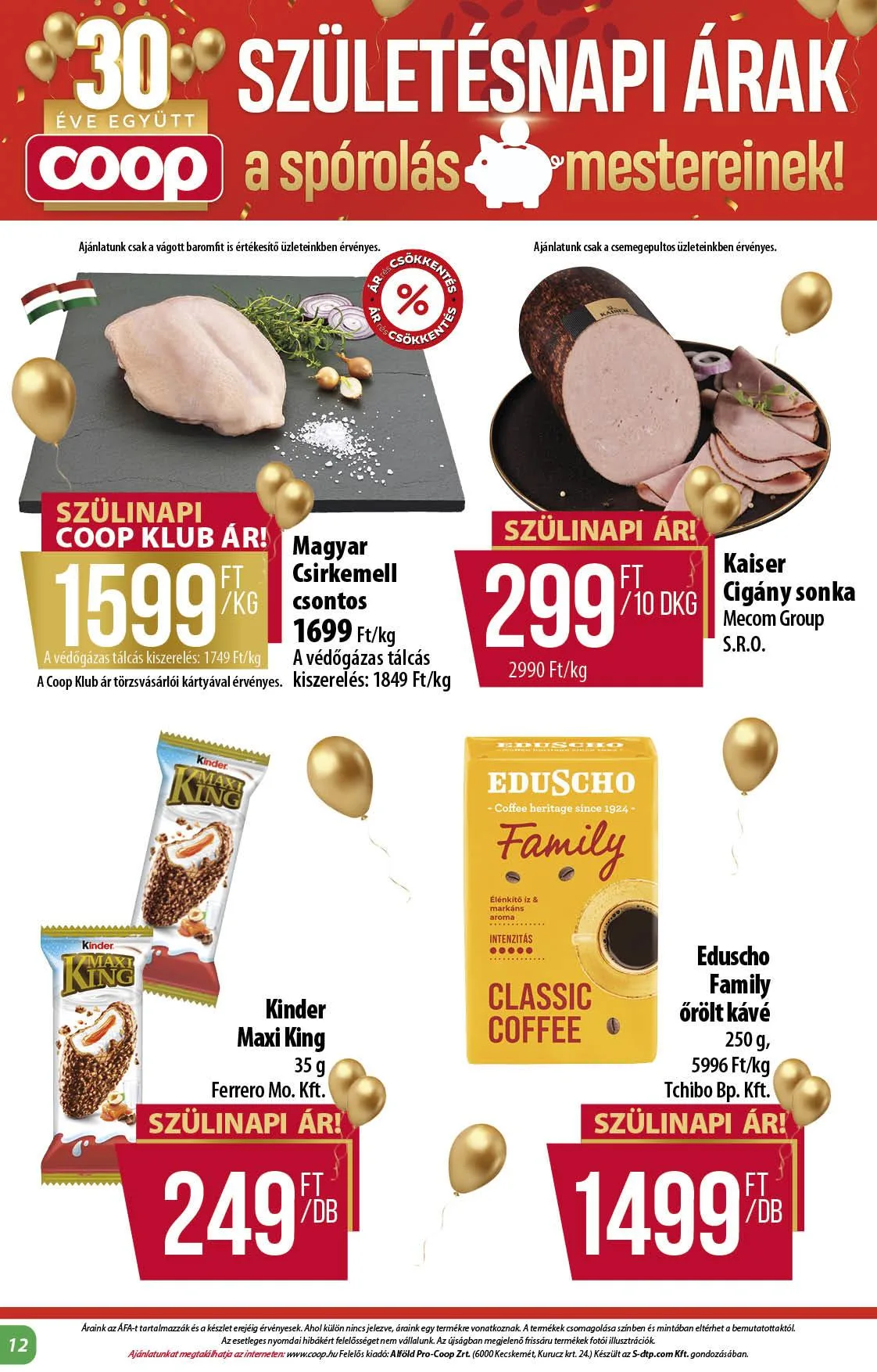 Coop akciós újság Alföld 09.25–10.01 – 4. oldal