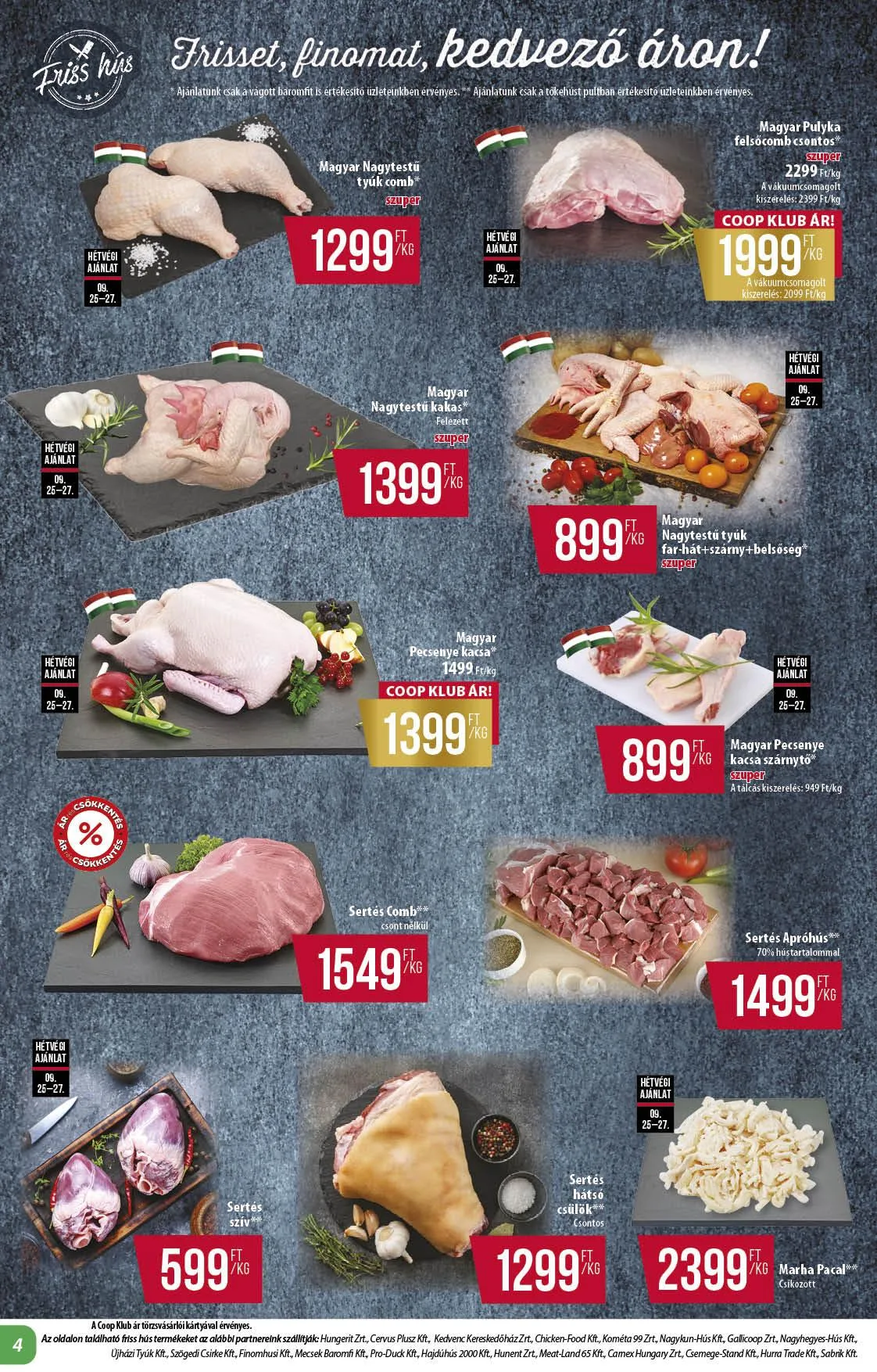 Coop akciós újság Alföld 09.25–10.01 – 7. oldal