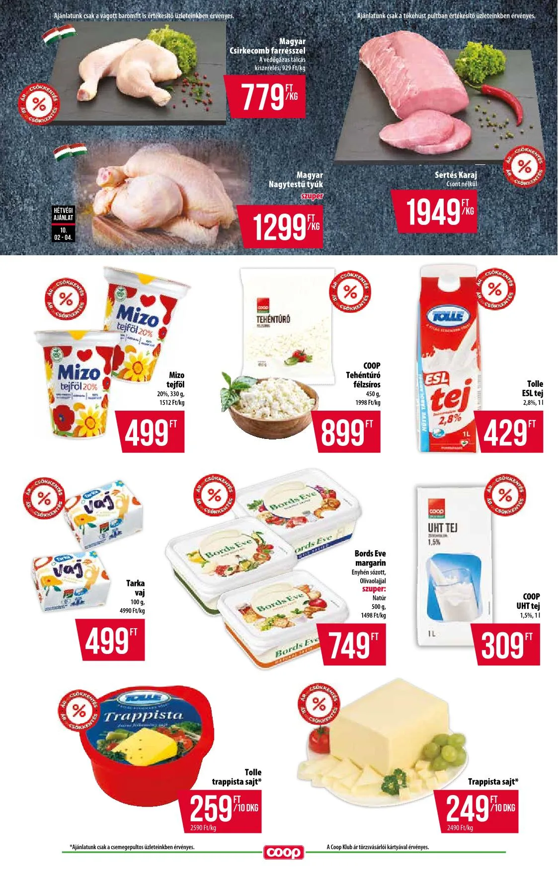 Coop akciós újság Alföld 10.02–10.08 – 7. oldal