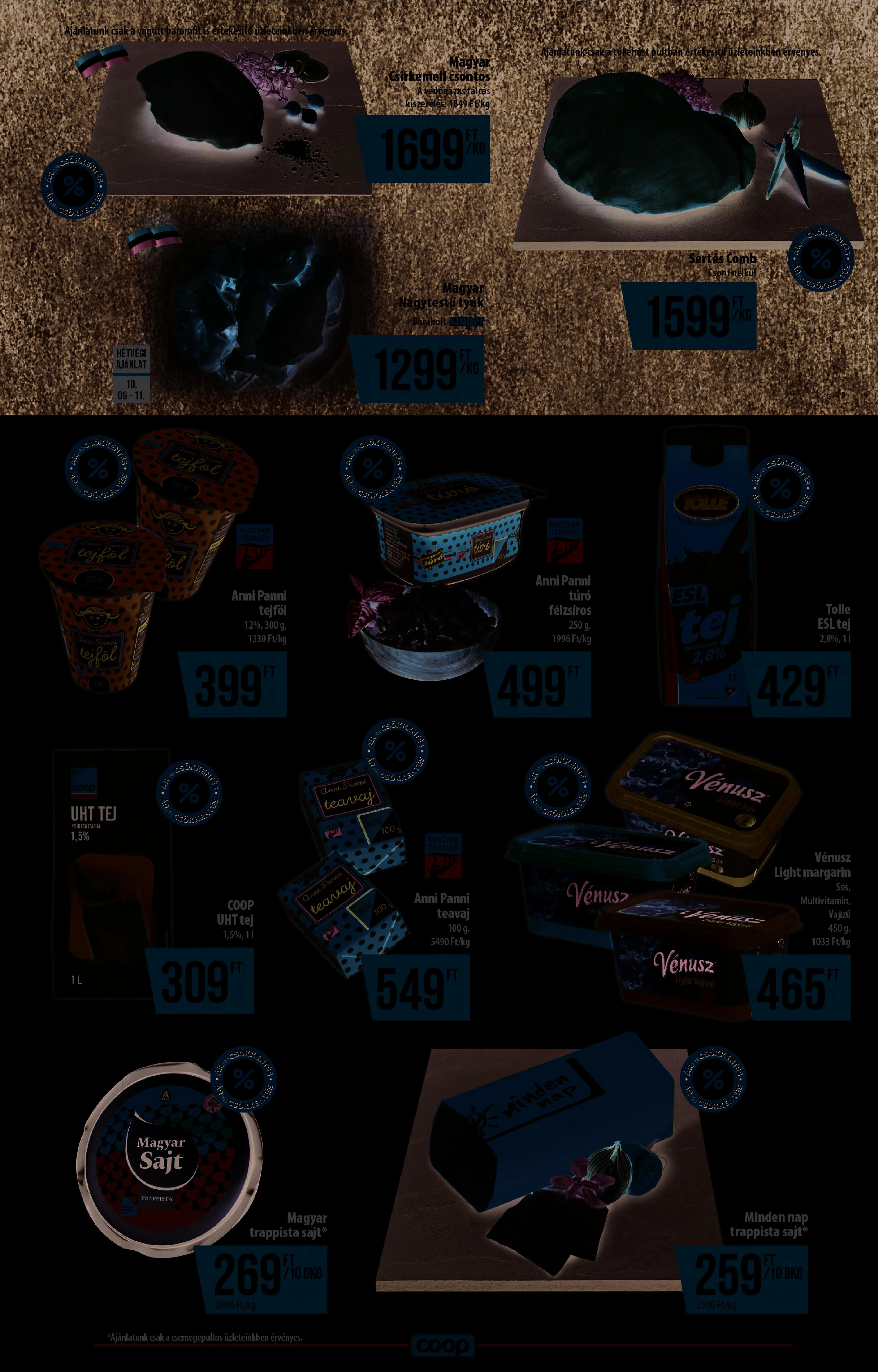 Coop akciós újság Alföld 10.09–10.15 – 5. oldal