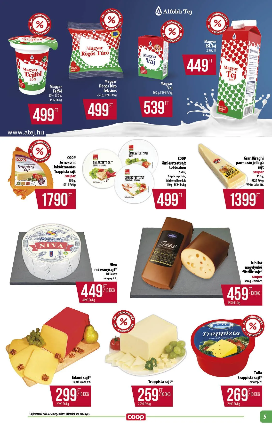 Coop akciós újság Alföld 10.16–10.22 – 12. oldal