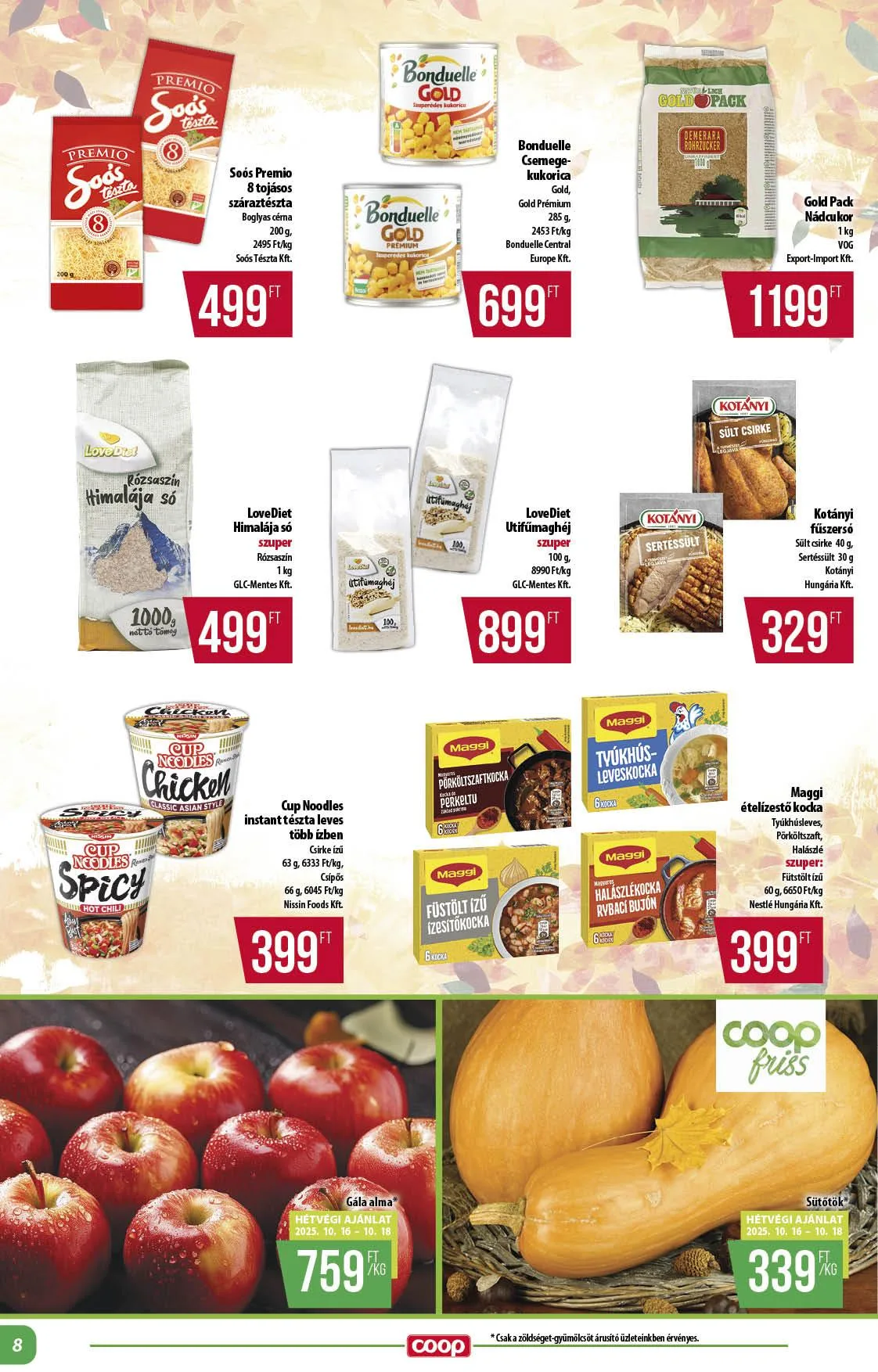 Coop akciós újság Alföld 10.16–10.22 – 15. oldal
