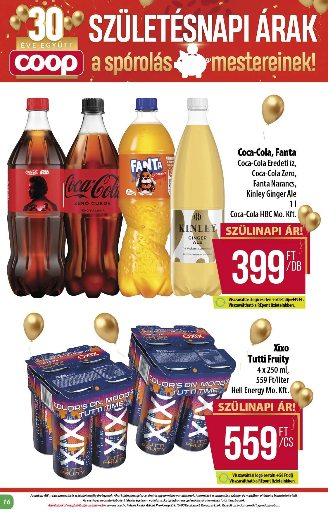 Coop akciós újság Alföld 10.16–10.22 – 8. oldal
