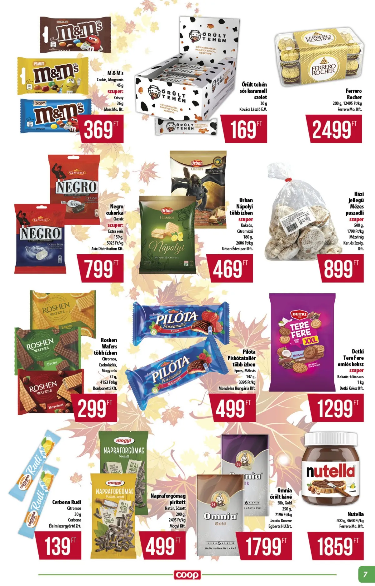 Coop akciós újság Alföld 10.24–10.29 – 7. oldal