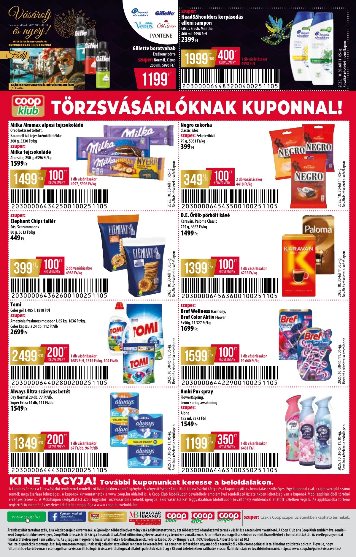 Coop akciós újság Alföld 10.30–11.05 – 12. oldal