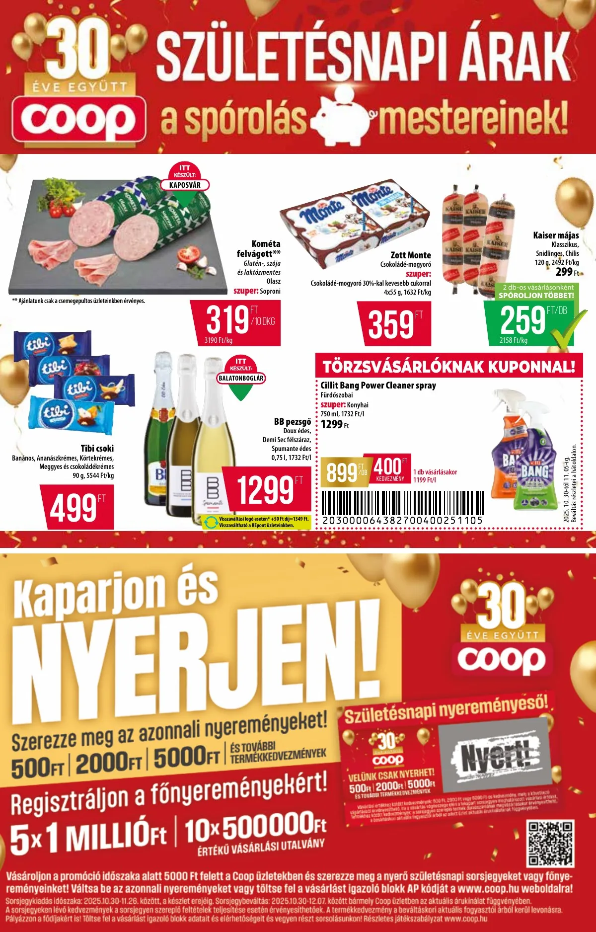 Coop akciós újság Alföld 10.30–11.05 – 3. oldal