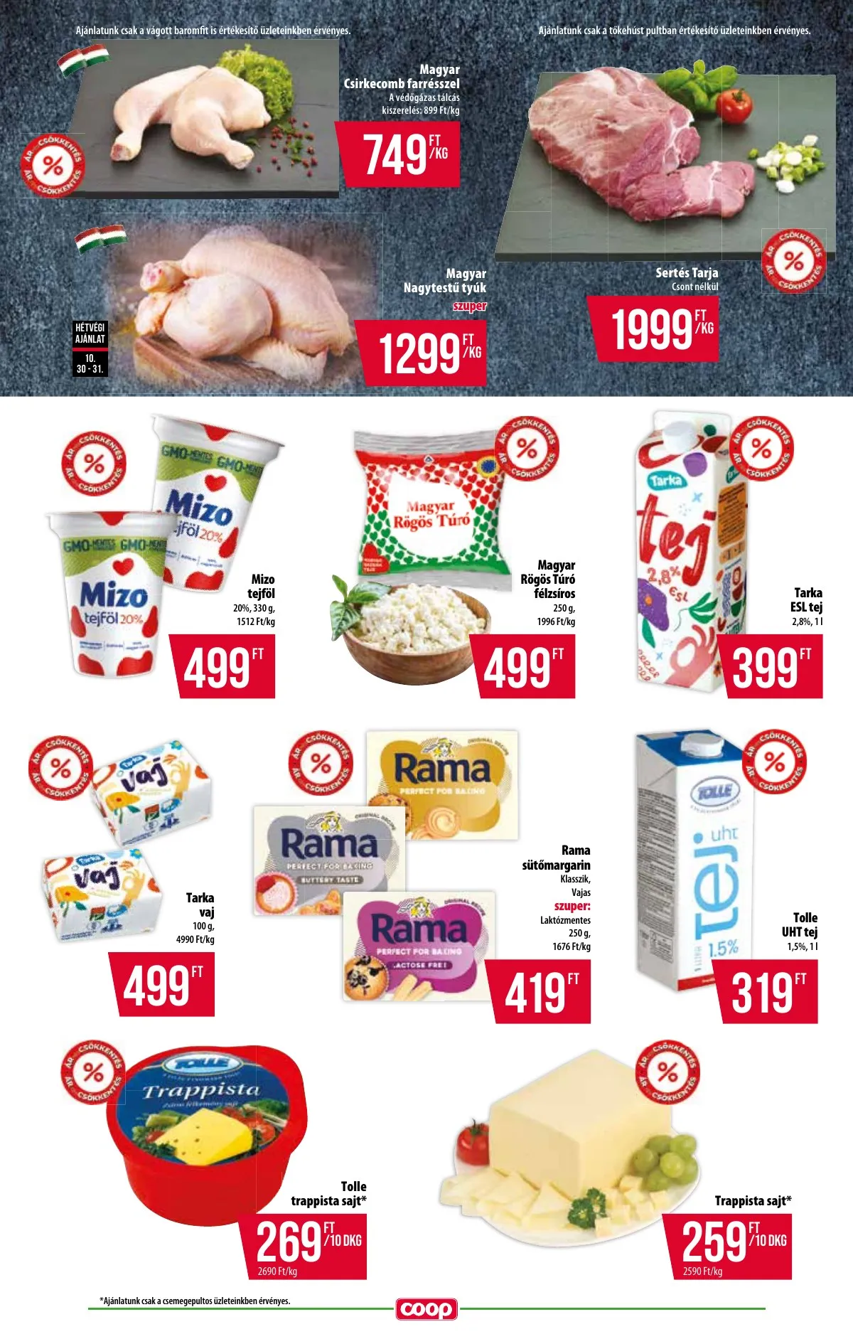 Coop akciós újság Alföld 10.30–11.05 – 4. oldal