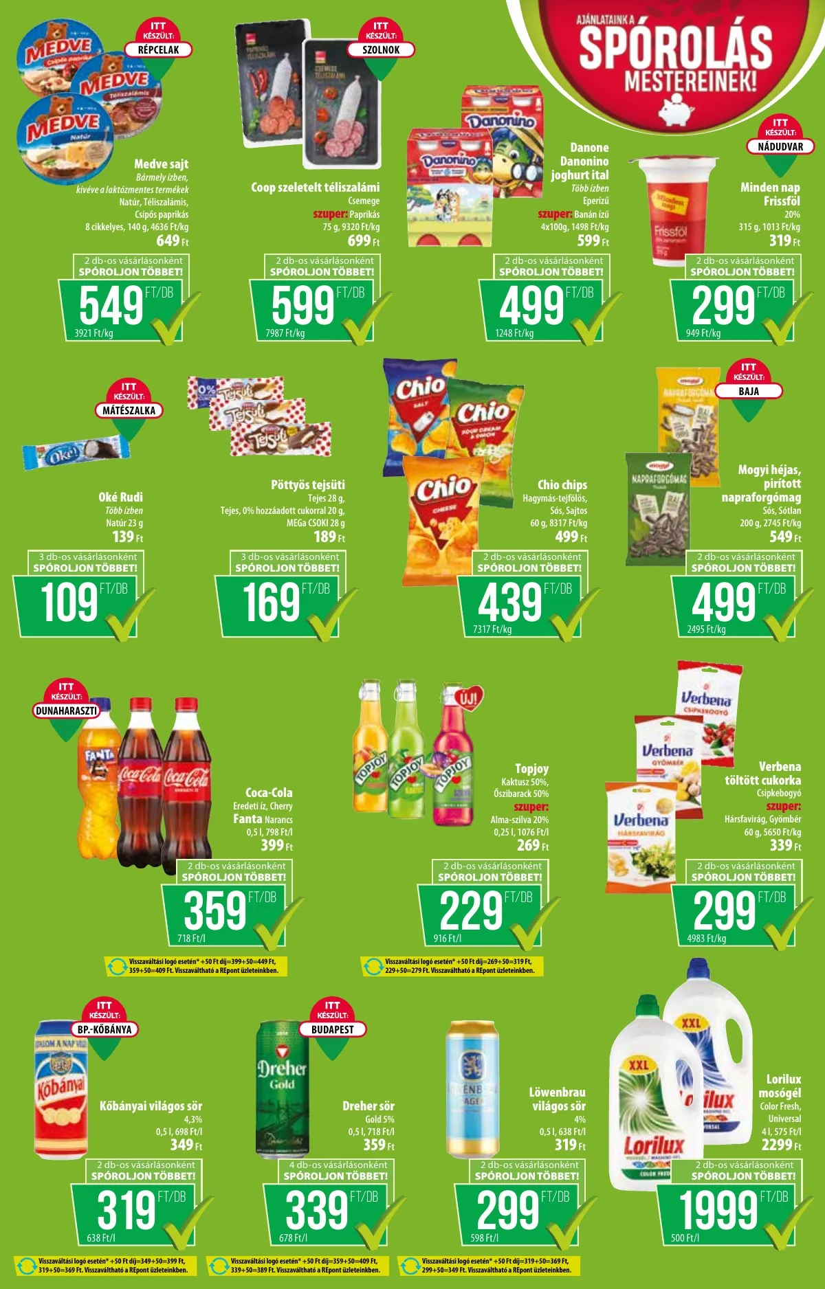 Coop akciós újság Alföld 10.30–11.05 – 6. oldal