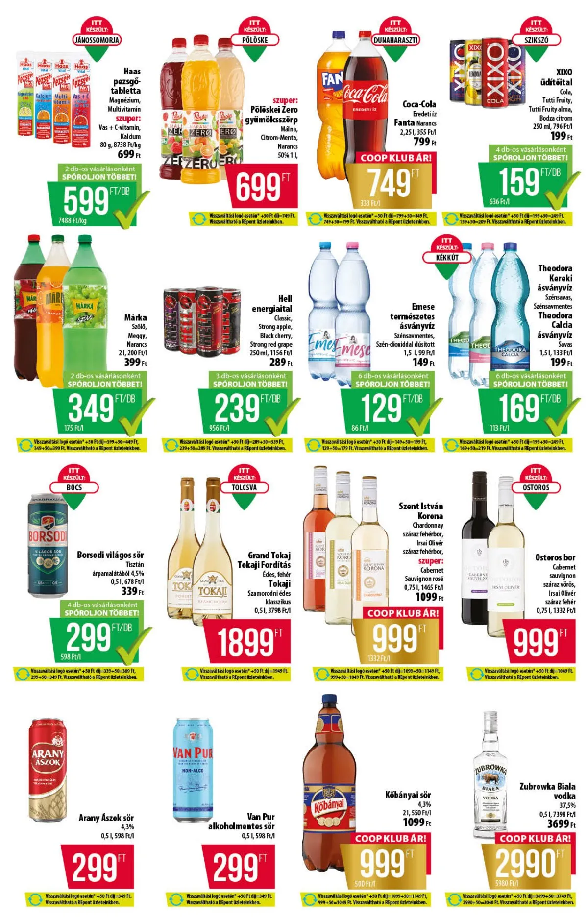 Coop akciós újság Alföld 11.06–11.12 – 10. oldal