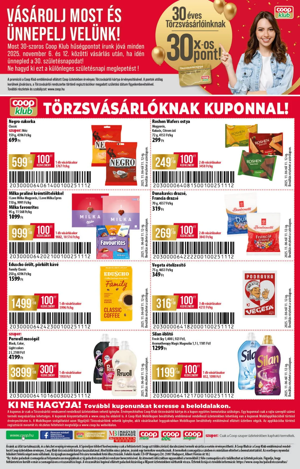 Coop akciós újság Alföld 11.06–11.12 – 12. oldal