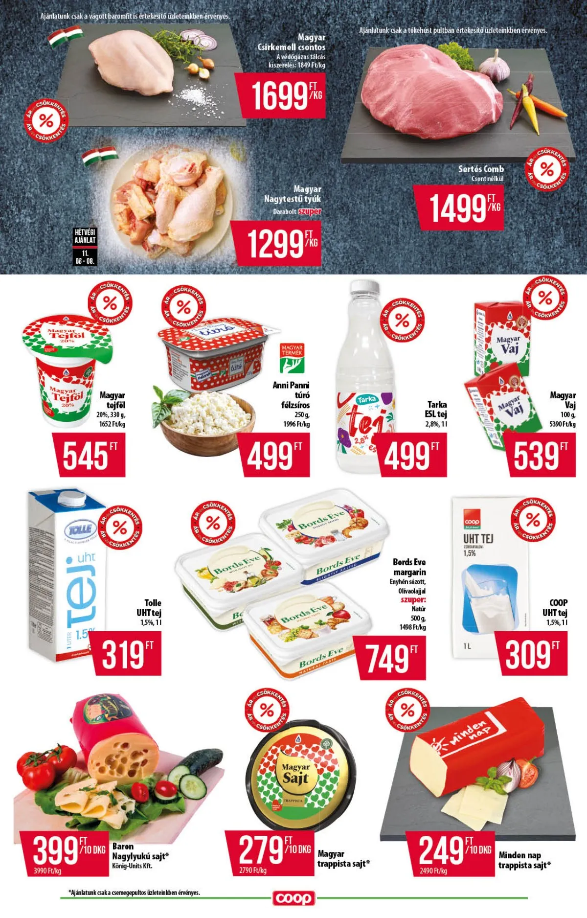 Coop akciós újság Alföld 11.06–11.12 – 3. oldal