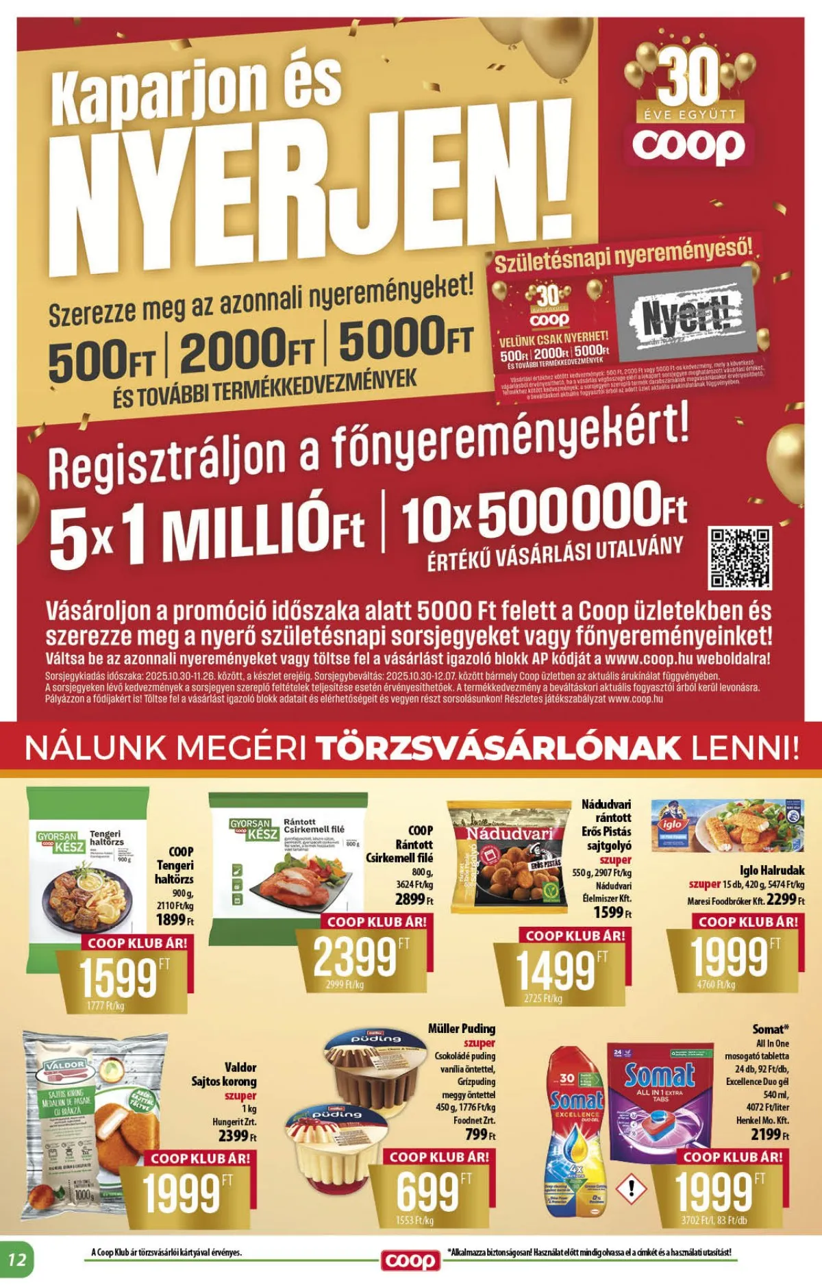 Coop akciós újság Alföld 11.13–11.19 – 12. oldal