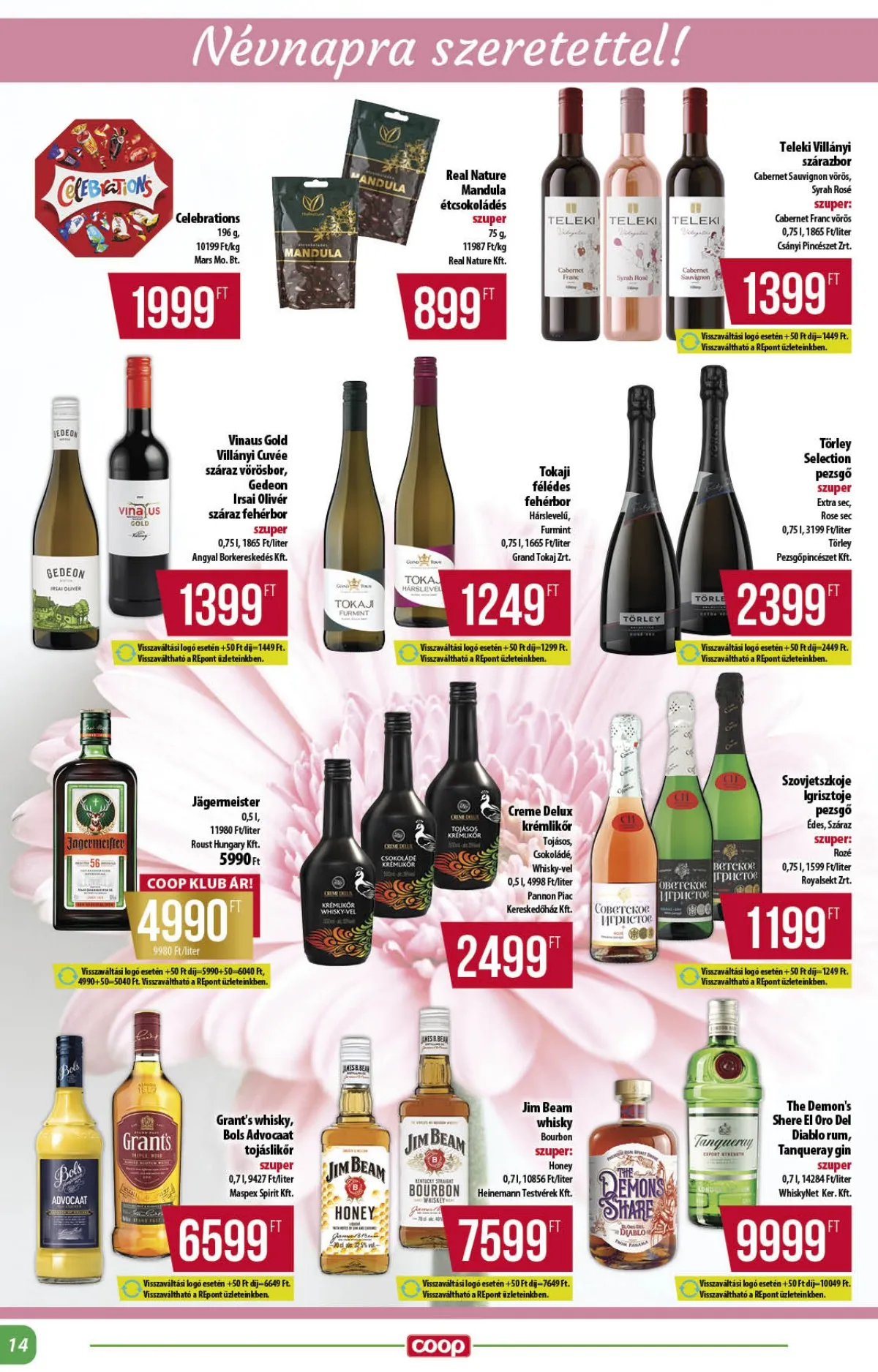 Coop akciós újság Alföld 11.13–11.19 – 14. oldal