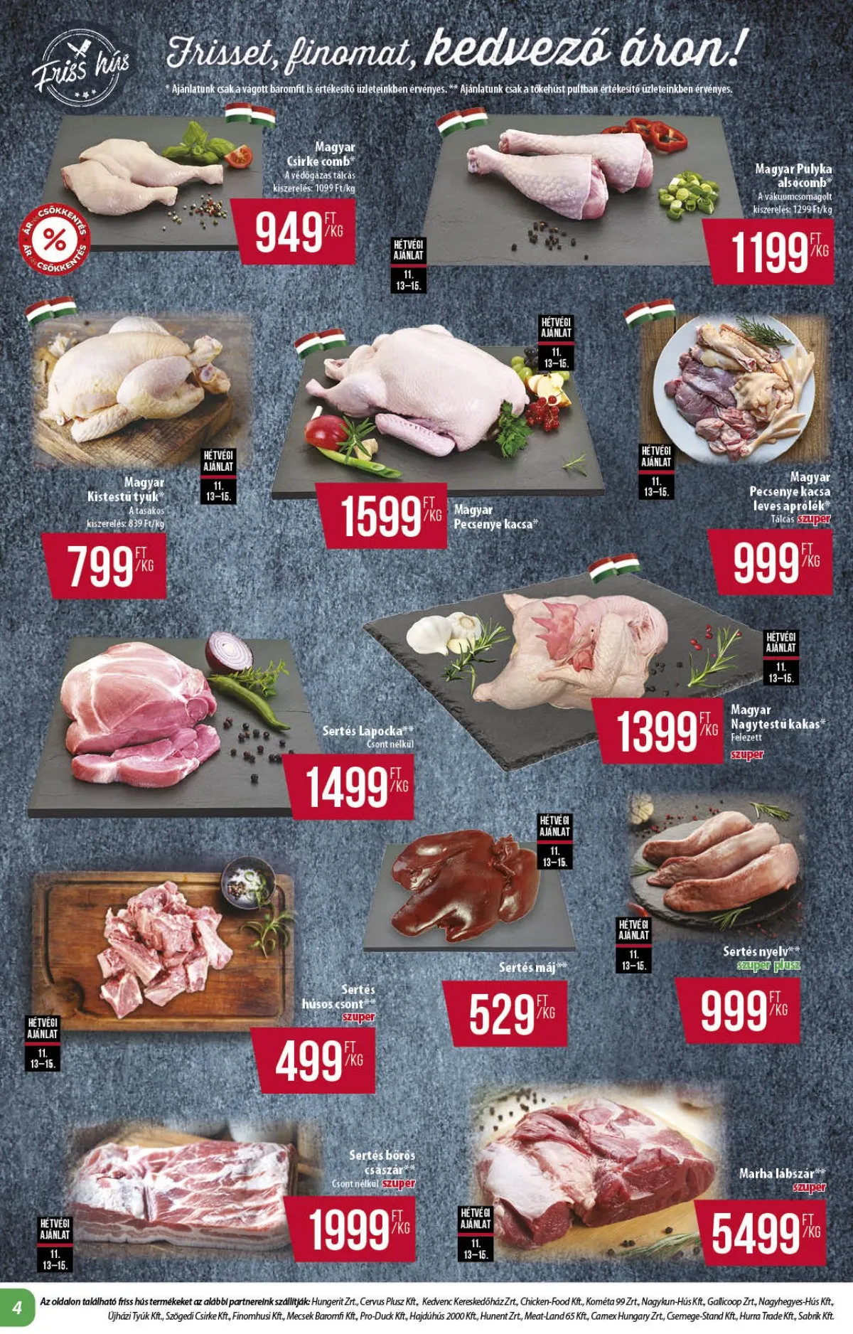 Coop akciós újság Alföld 11.13–11.19 – 4. oldal