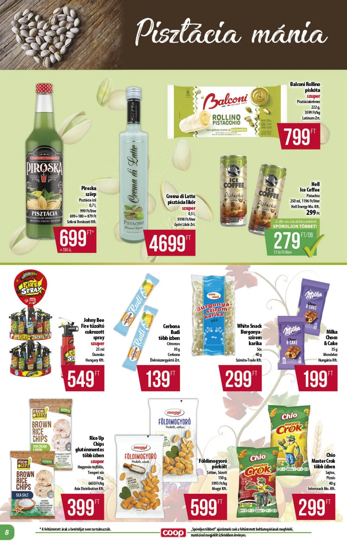 Coop akciós újság Alföld 11.13–11.19 – 8. oldal