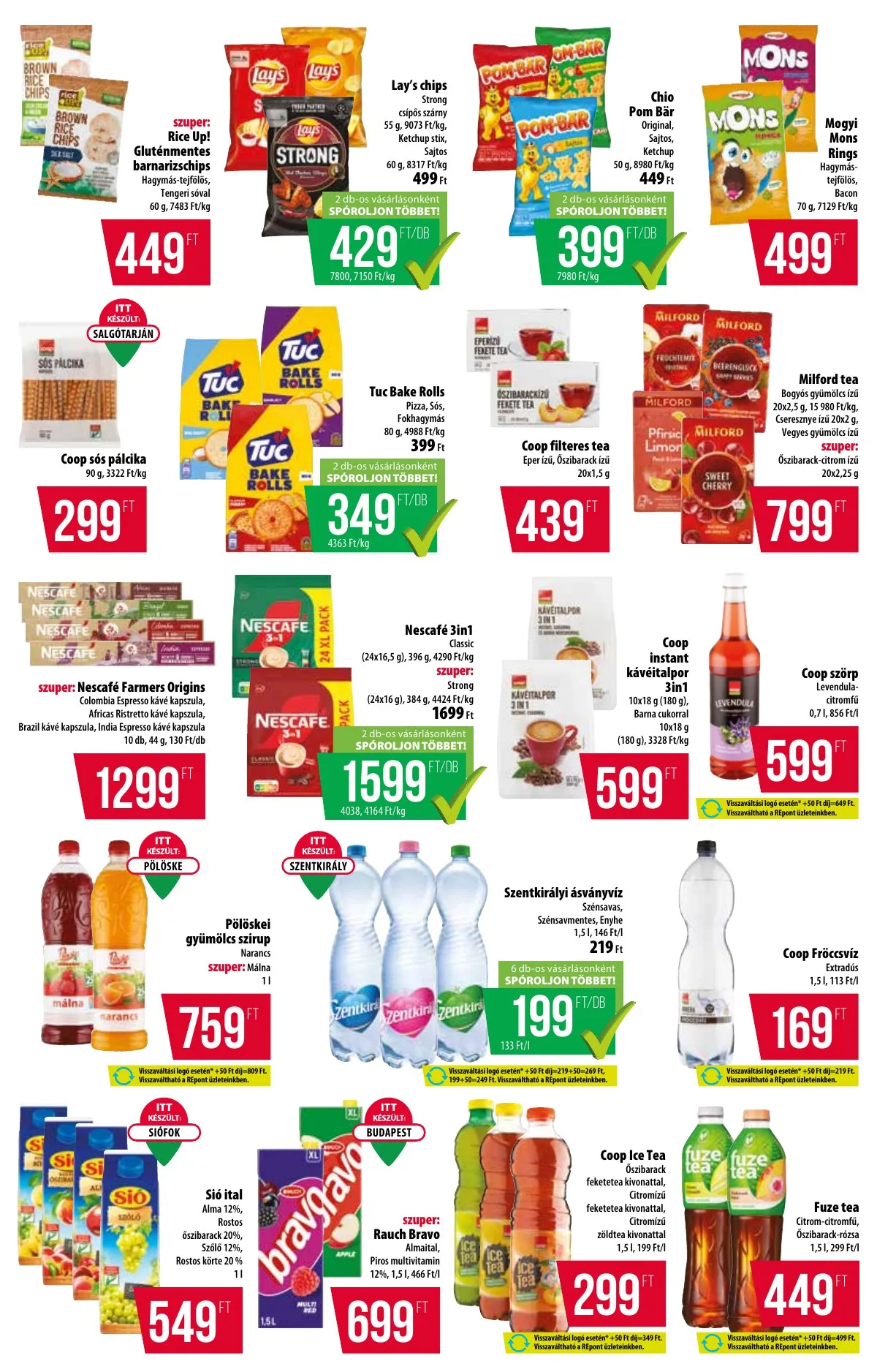 Coop akciós újság Alföld 11.27–12.03 – 10. oldal
