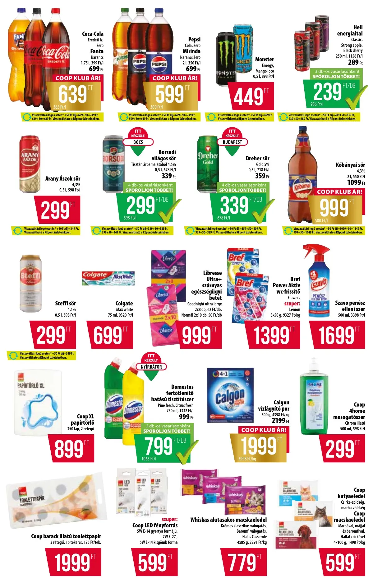 Coop akciós újság Alföld 11.27–12.03 – 11. oldal