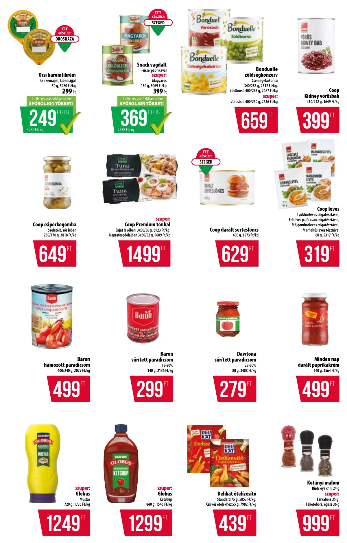 Coop akciós újság Alföld 11.27–12.03 – 8. oldal