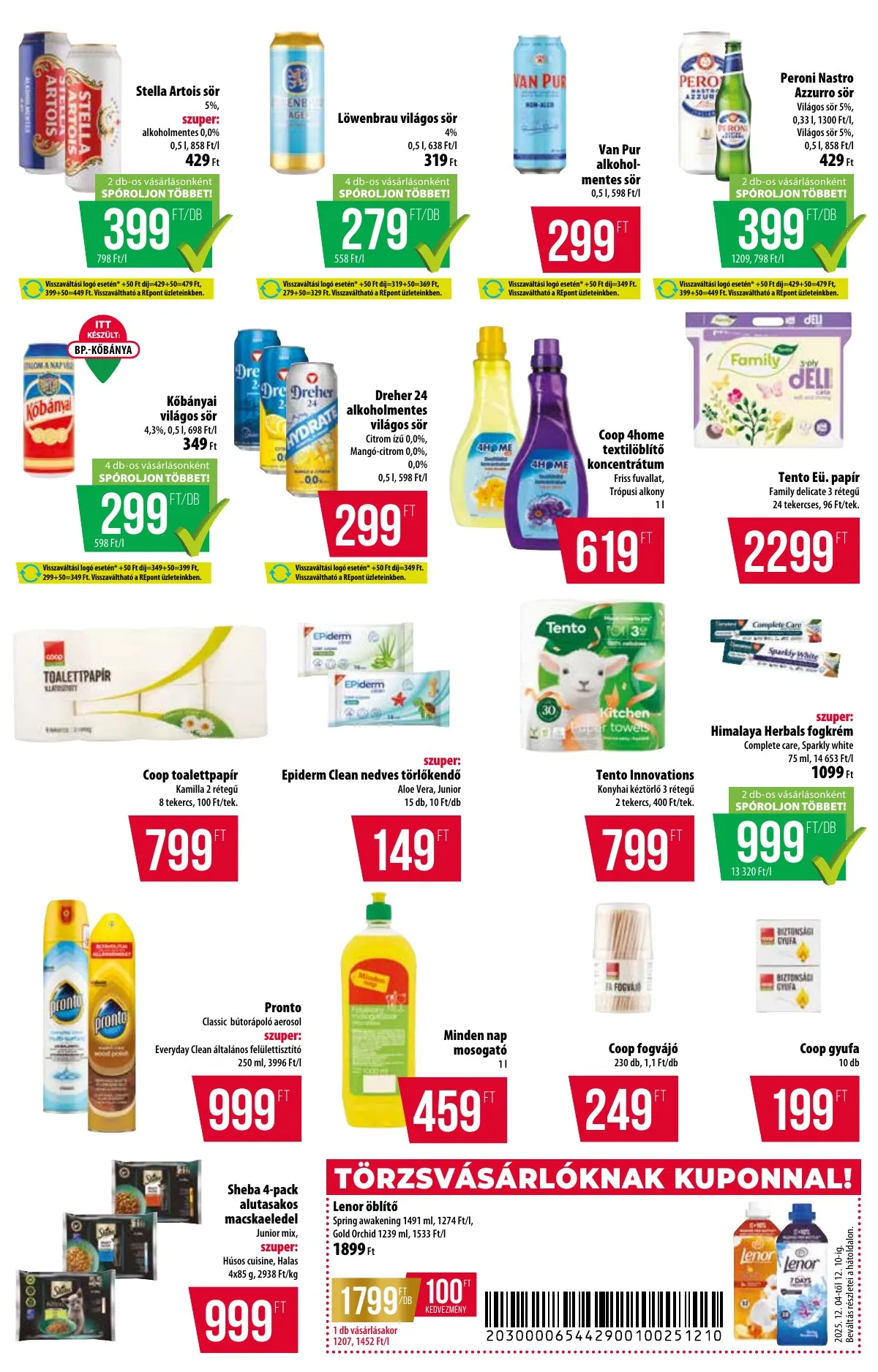 Coop akciós újság Alföld 12.04–12.10 – 11. oldal