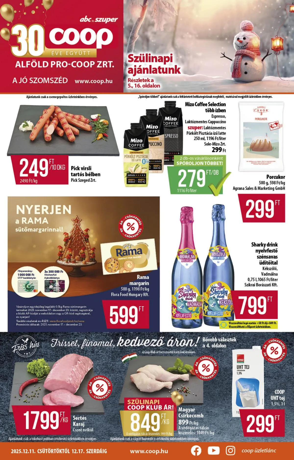 Coop akciós újság Alföld 12.11–12.17