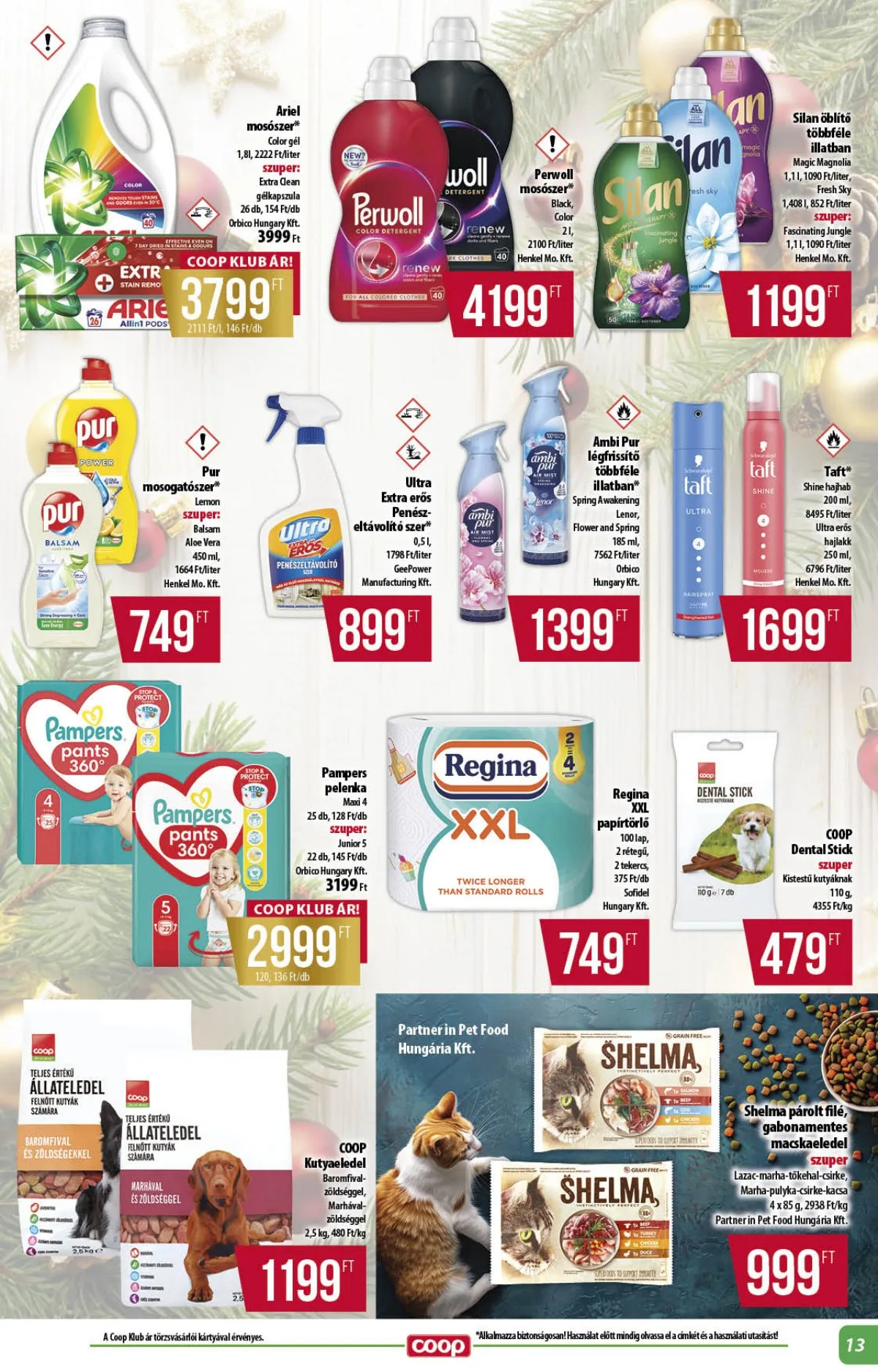 Coop akciós újság Alföld 12.11–12.17 – 13. oldal