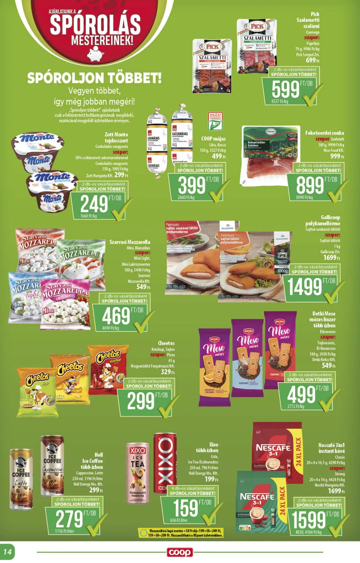 Coop akciós újság Alföld 12.11–12.17 – 14. oldal