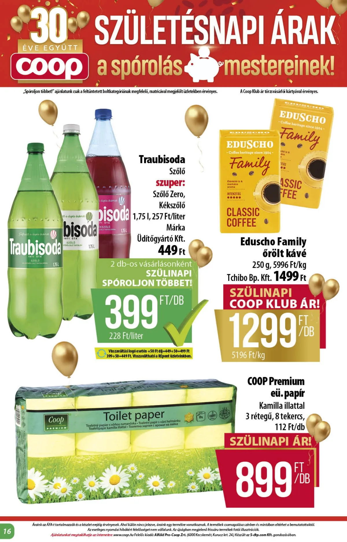 Coop akciós újság Alföld 12.11–12.17 – 16. oldal