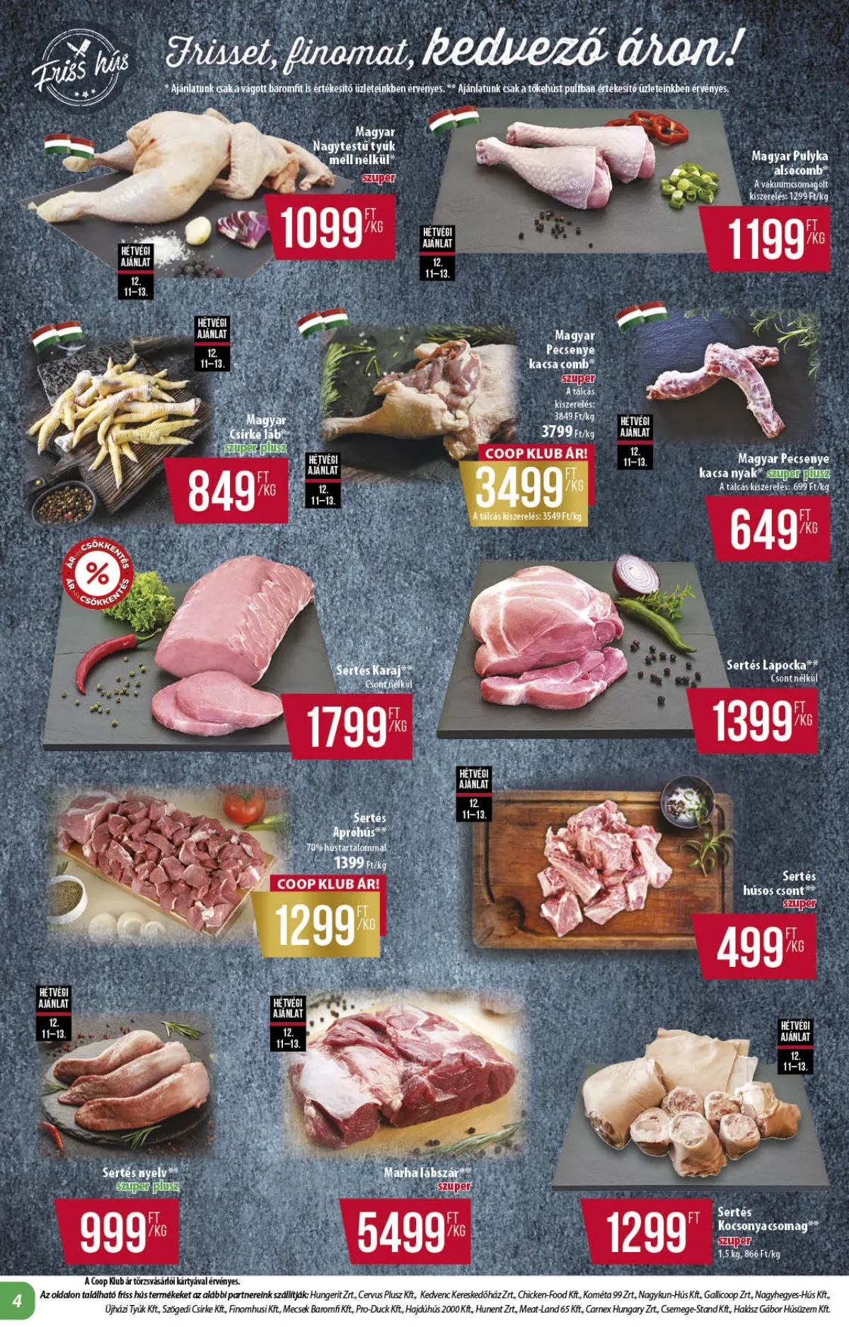Coop akciós újság Alföld 12.11–12.17 – 4. oldal
