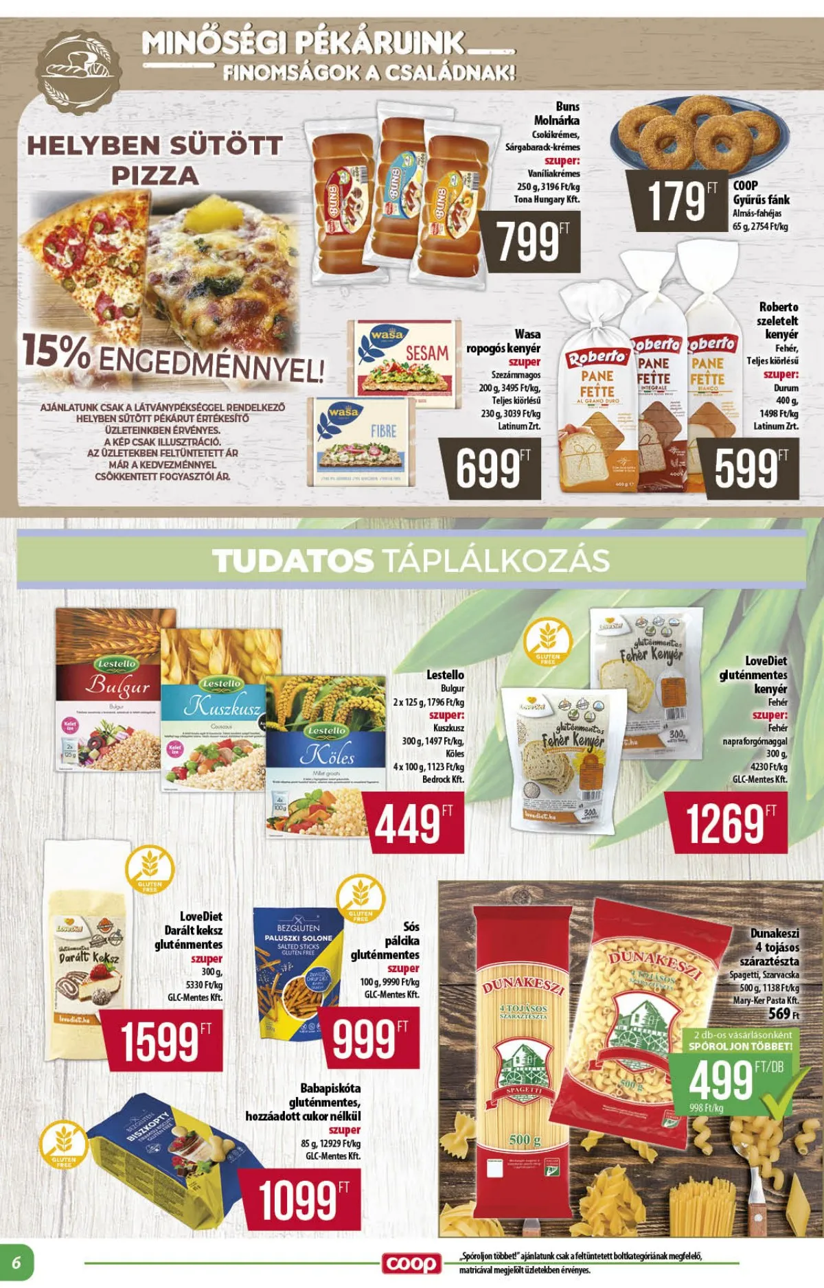 Coop akciós újság Alföld 12.11–12.17 – 6. oldal