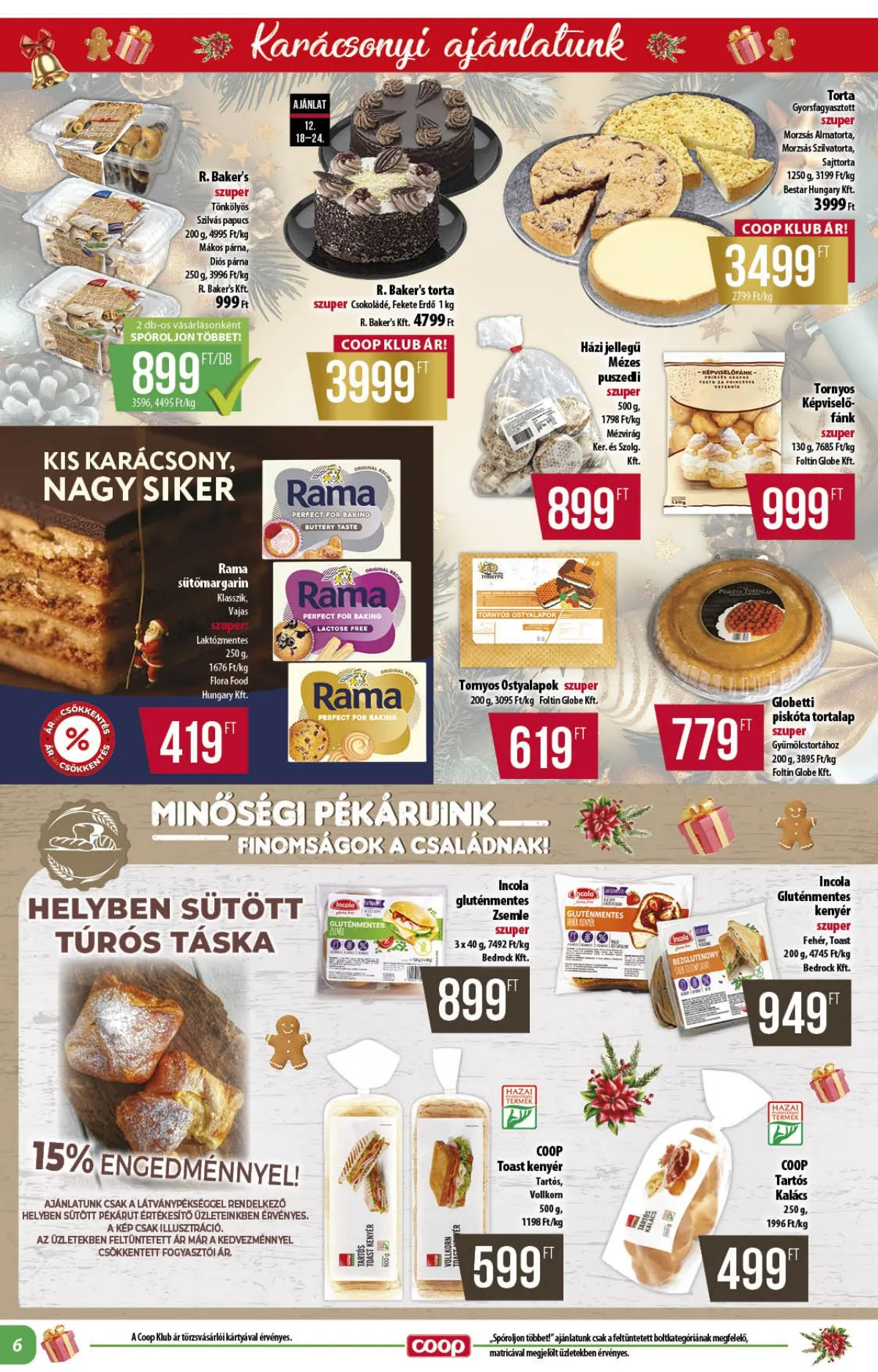 Coop akciós újság Alföld 12.18–12.31 – 6. oldal