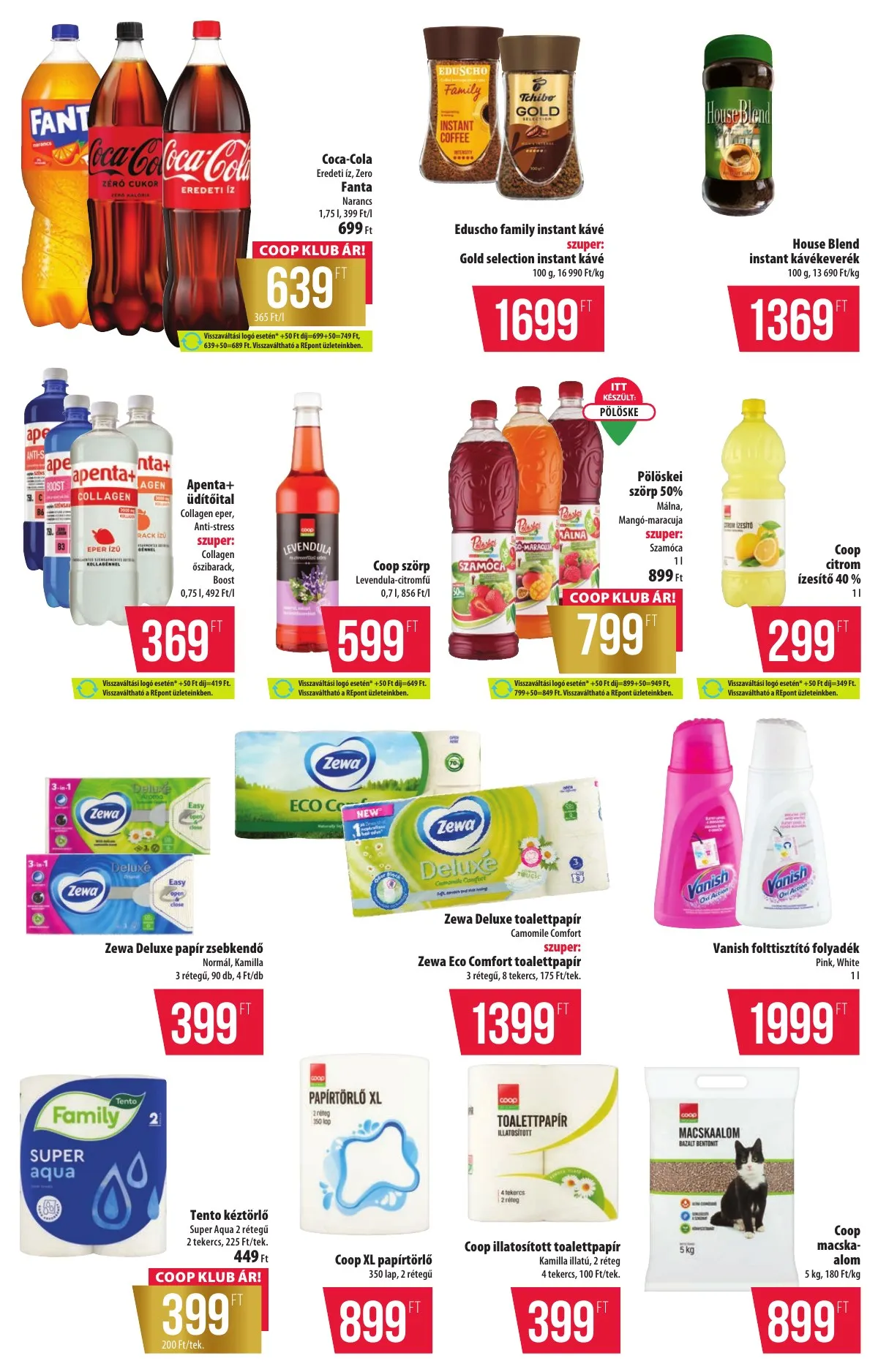 Coop akciós újság Alföld 01.02–01.07 – 7. oldal