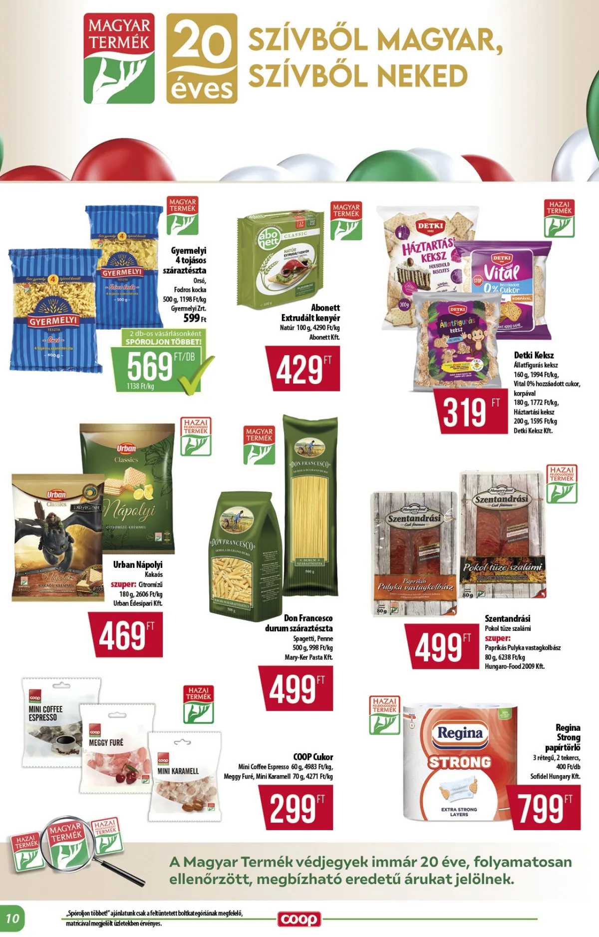Coop akciós újság Alföld 01.22–01.28 – 10. oldal