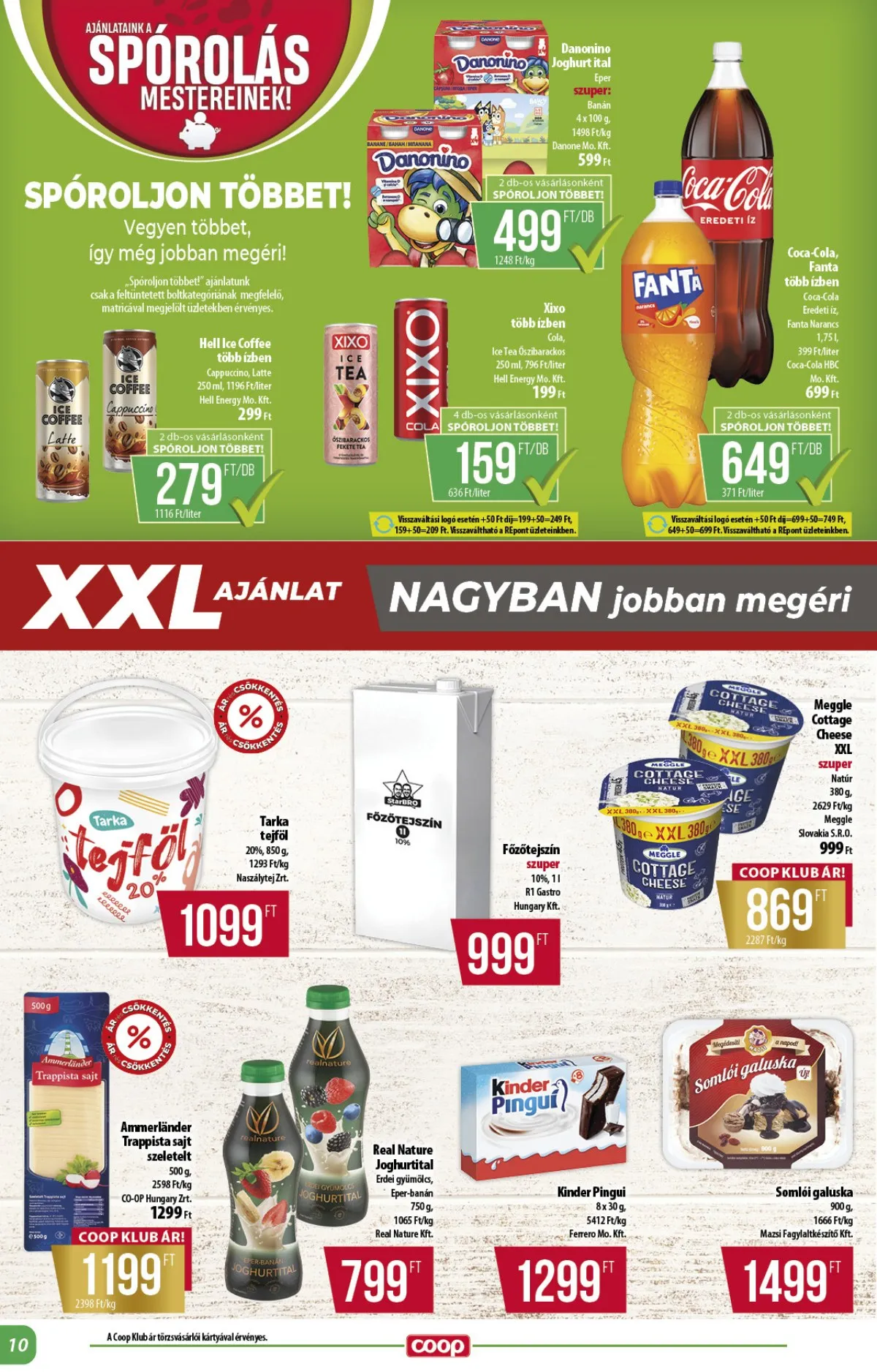 Coop akciós újság Alföld 02.12–02.18 – 10. oldal