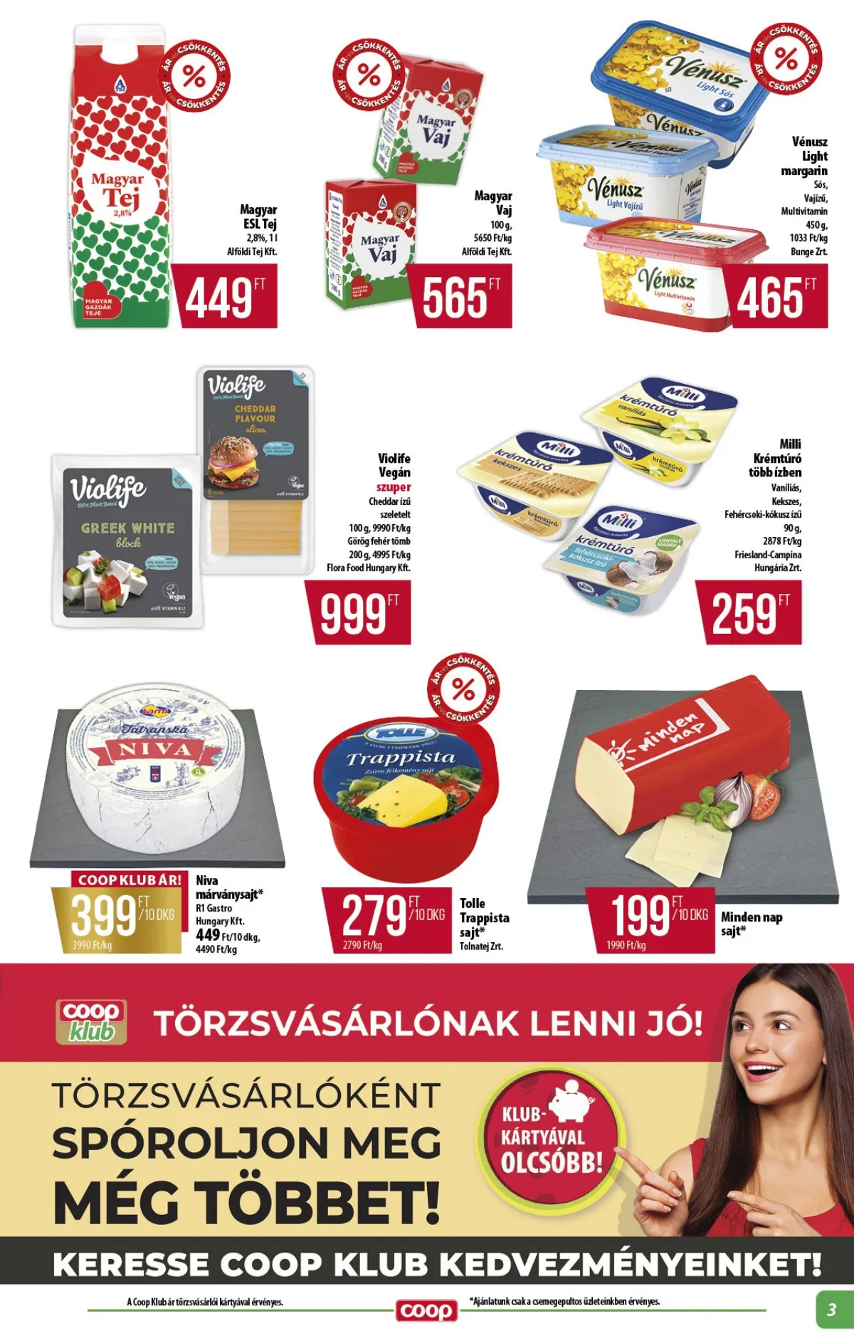 Coop akciós újság Alföld 02.12–02.18 – 3. oldal