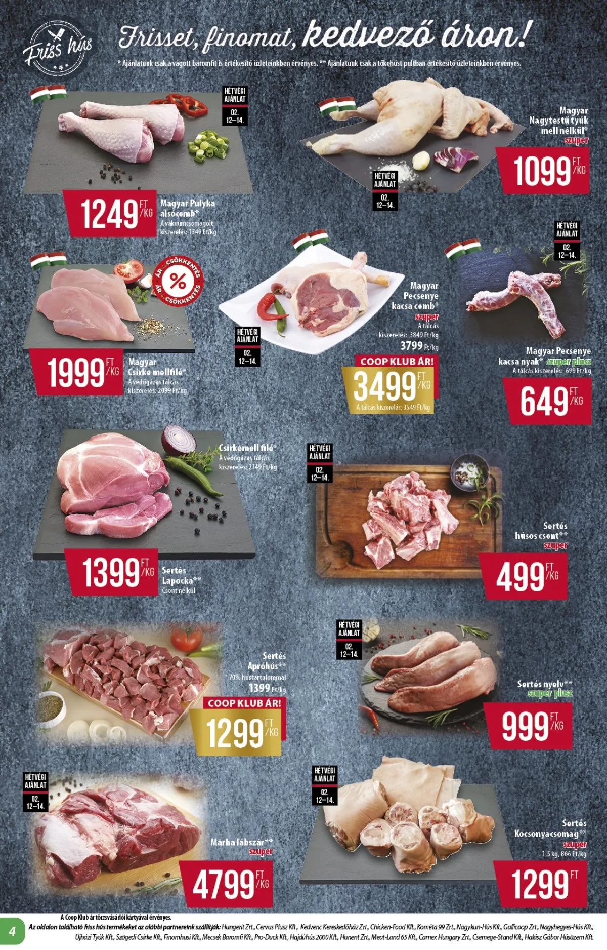 Coop akciós újság Alföld 02.12–02.18 – 4. oldal