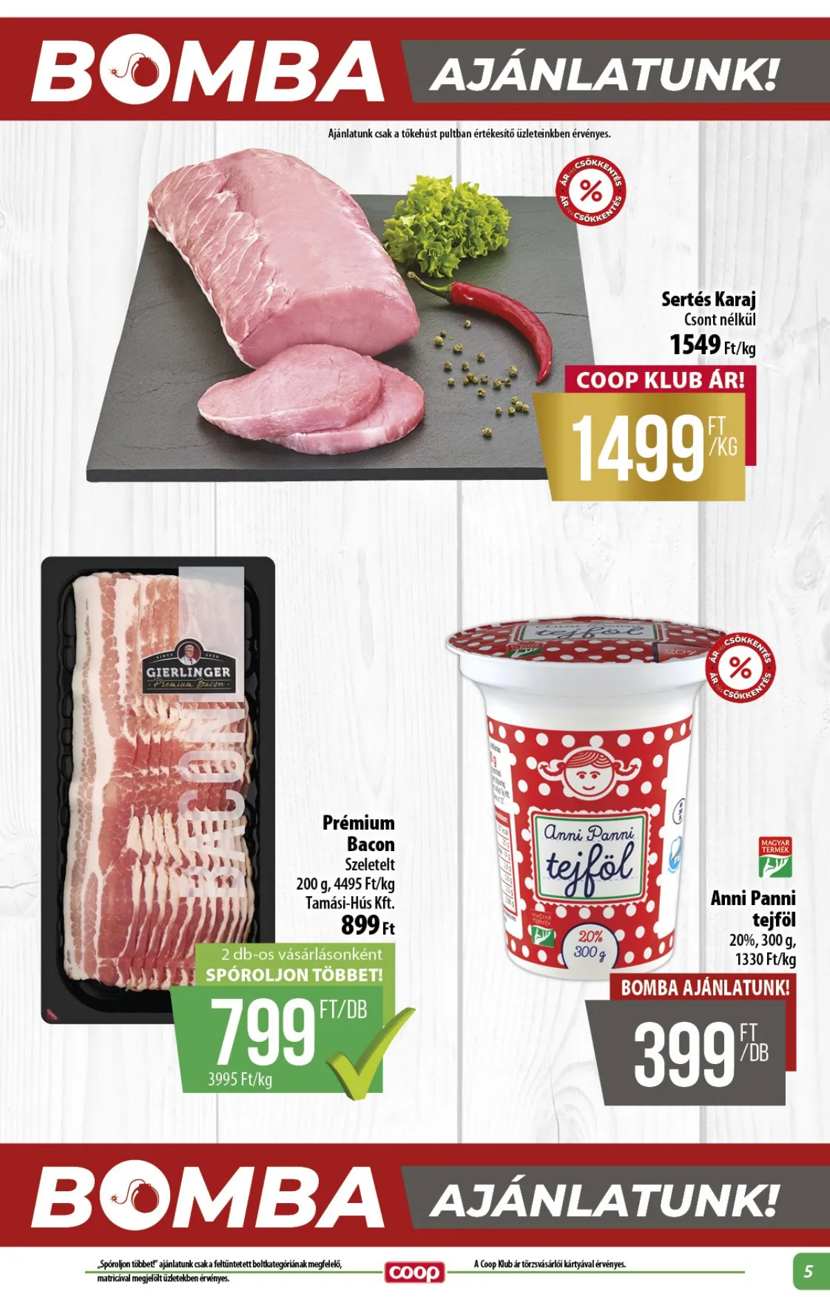 Coop akciós újság Alföld 02.12–02.18 – 5. oldal