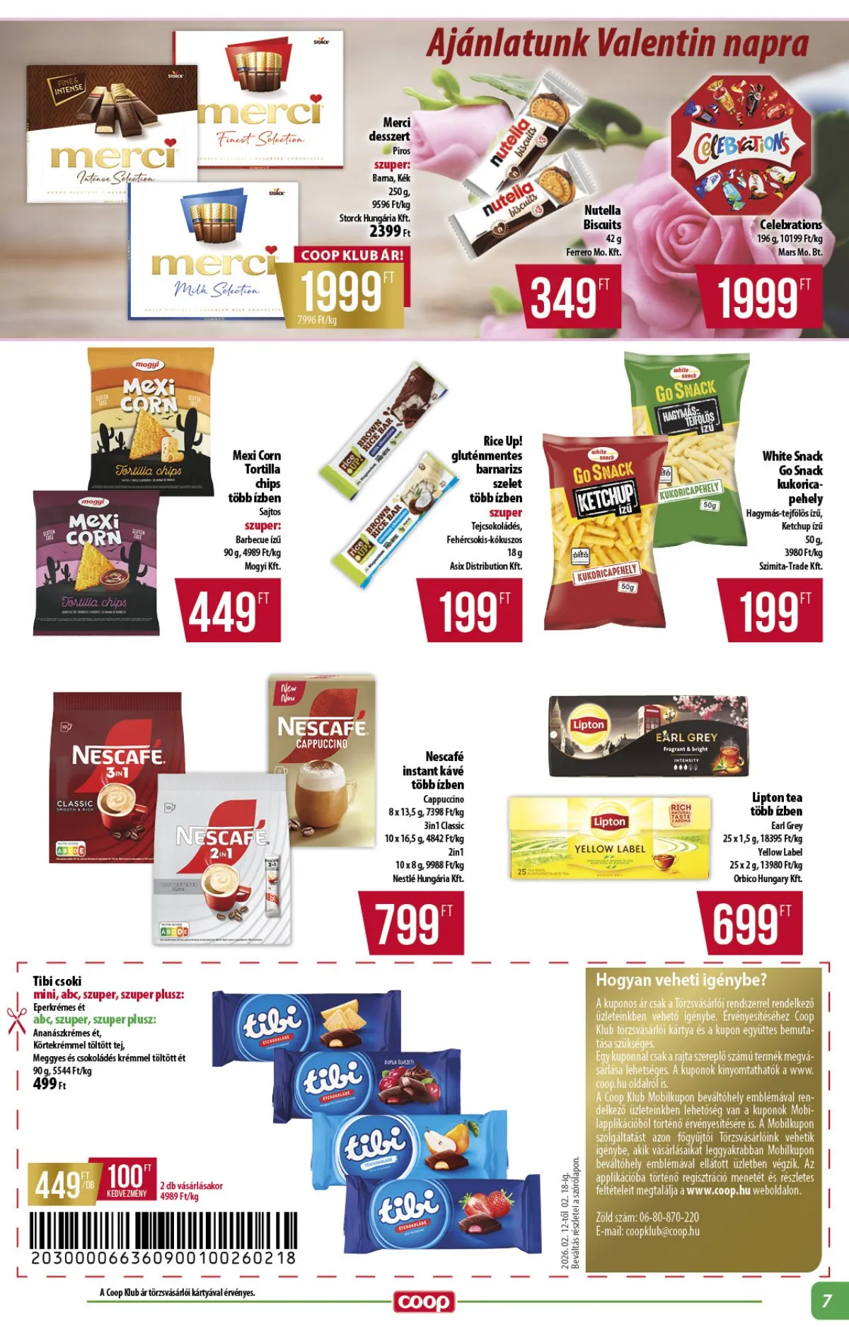 Coop akciós újság Alföld 02.12–02.18 – 7. oldal