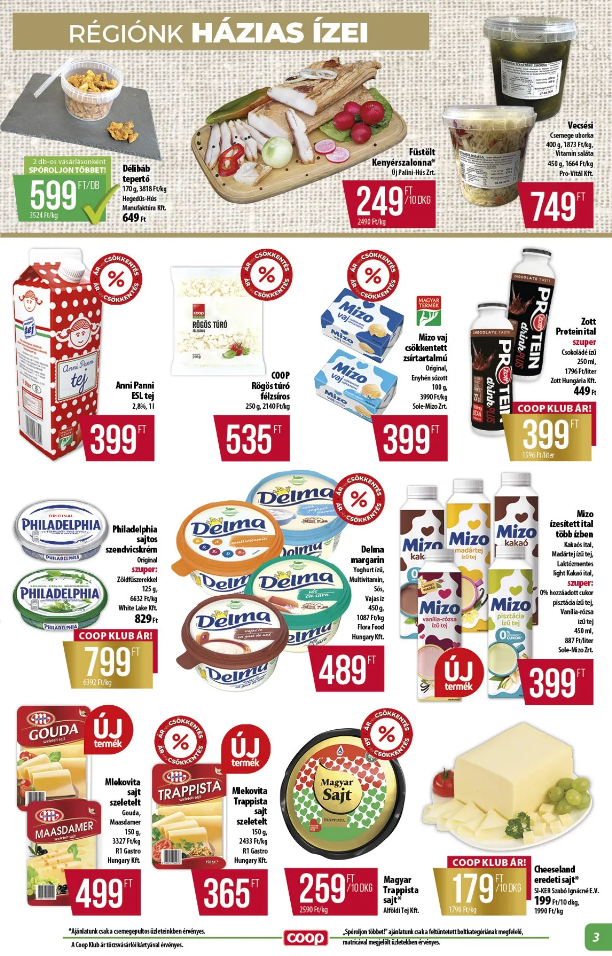 Coop akciós újság Alföld 02.19–02.25 – 3. oldal