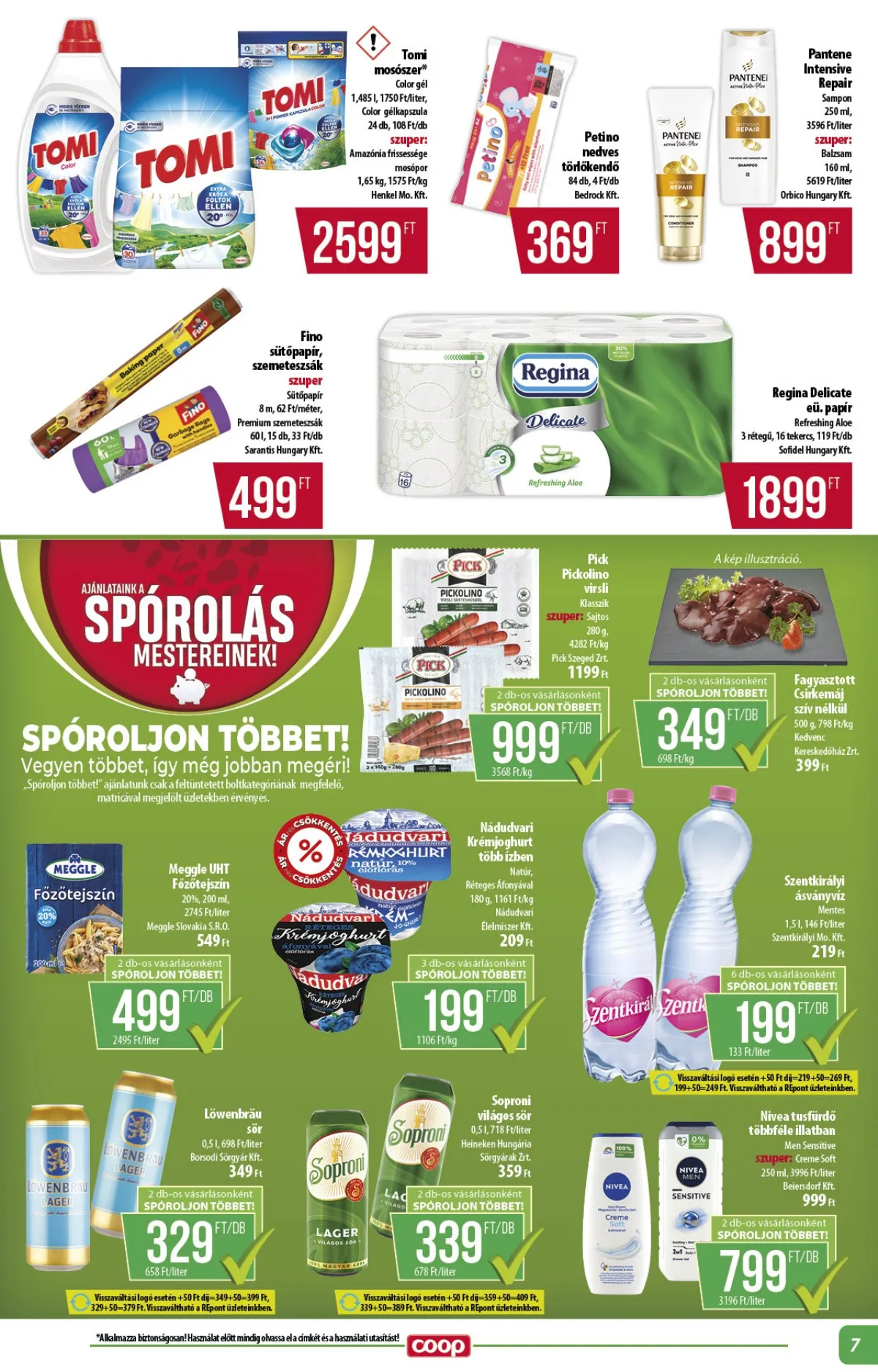 Coop akciós újság Alföld 02.19–02.25 – 7. oldal