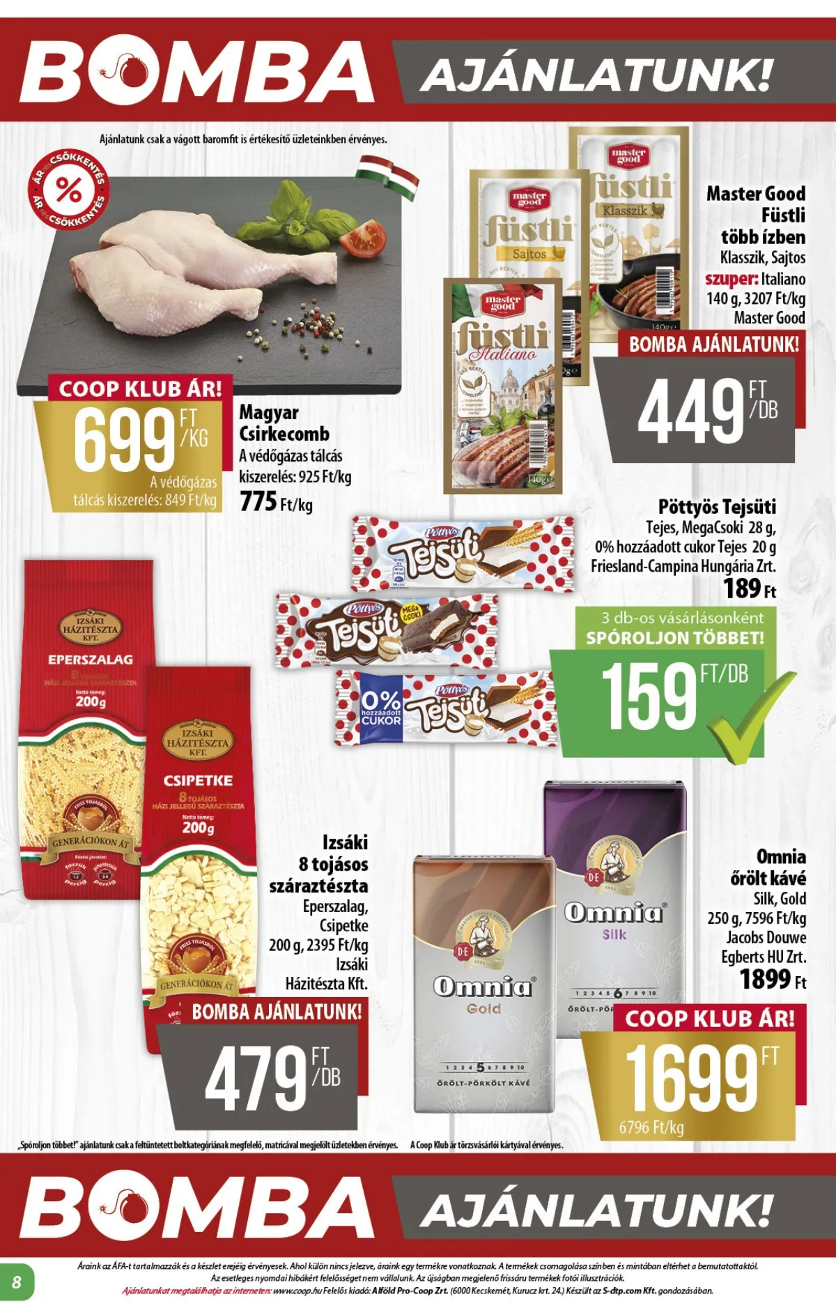 Coop akciós újság Alföld 02.19–02.25 – 8. oldal