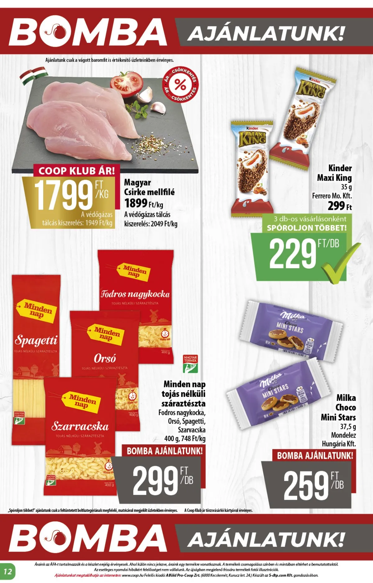 Coop akciós újság Alföld 02.26–03.04 – 12. oldal