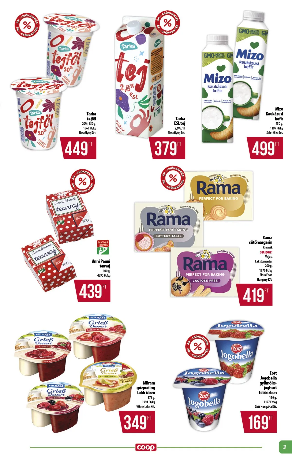 Coop akciós újság Alföld 02.26–03.04 – 3. oldal