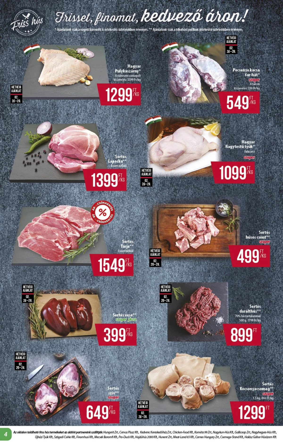 Coop akciós újság Alföld 02.26–03.04 – 4. oldal