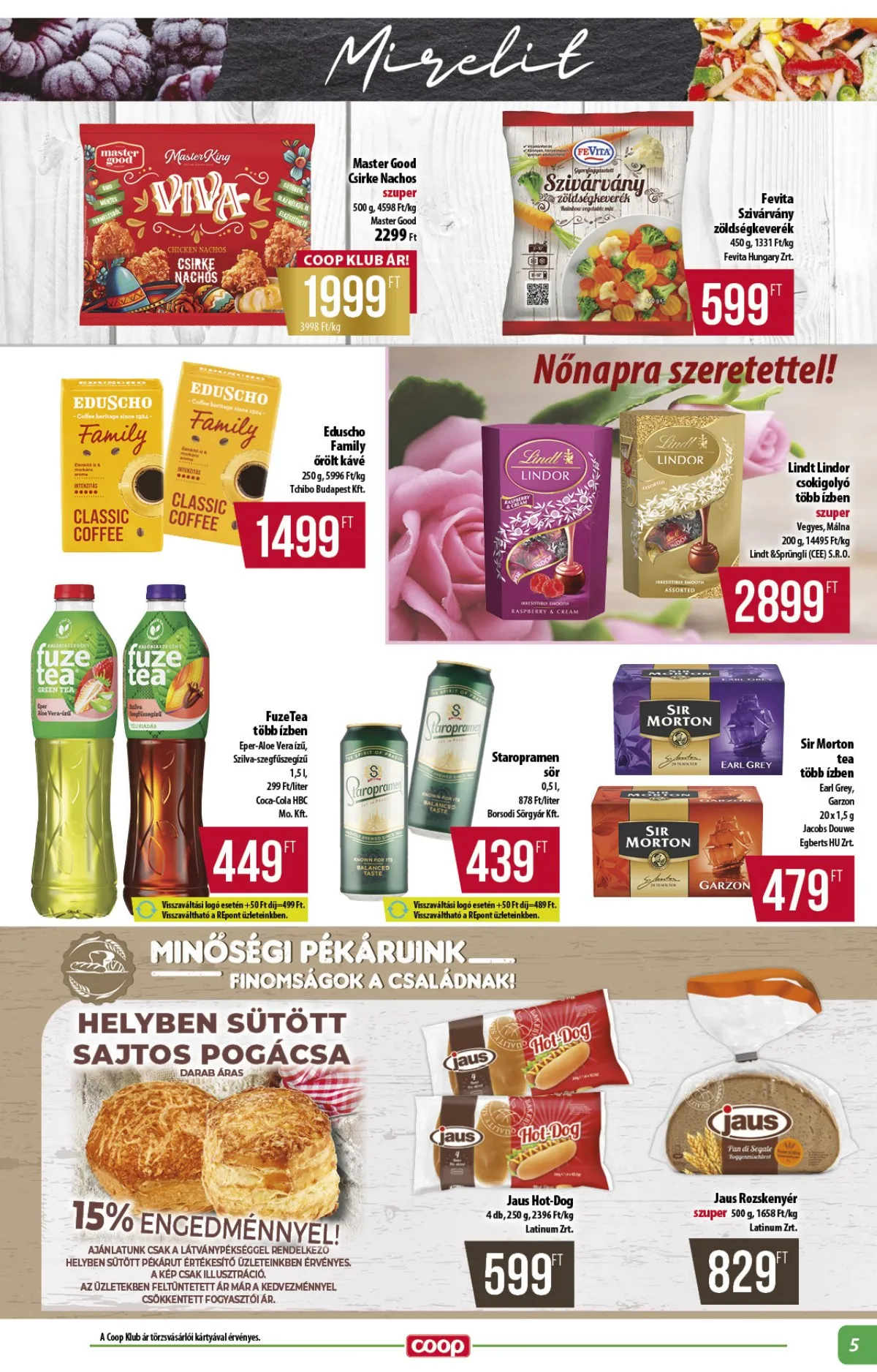 Coop akciós újság Alföld 02.26–03.04 – 5. oldal