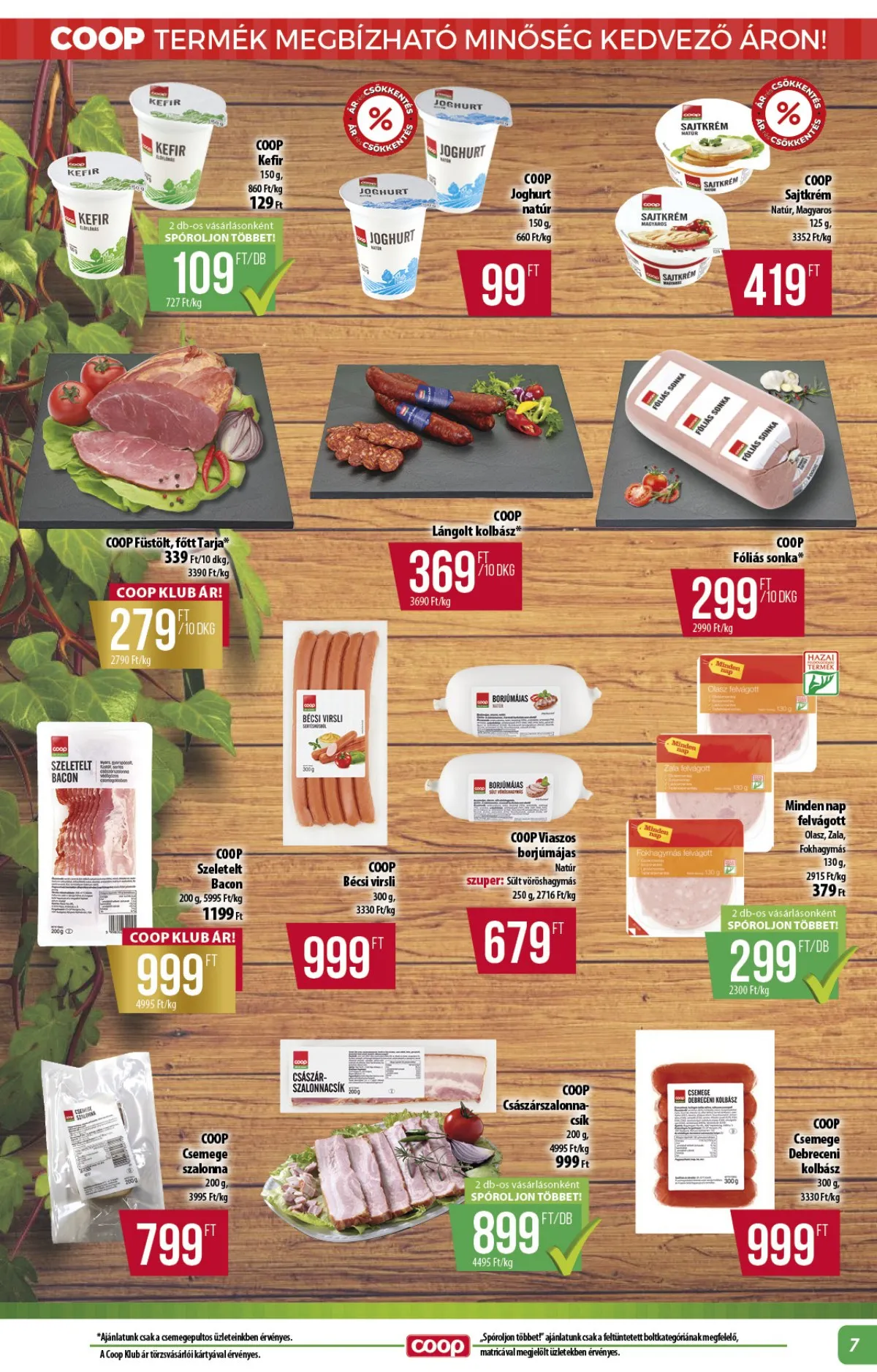 Coop akciós újság Alföld 02.26–03.04 – 7. oldal