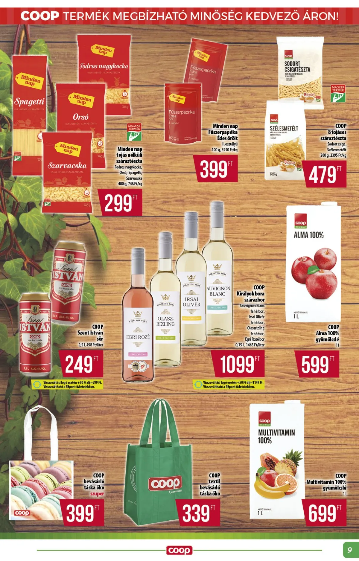 Coop akciós újság Alföld 02.26–03.04 – 9. oldal