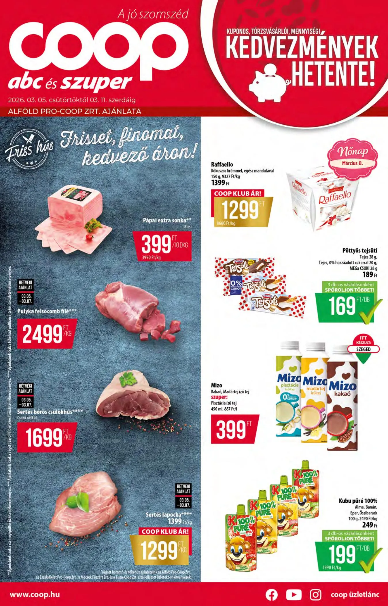Coop akciós újság Alföld 03.05–03.11