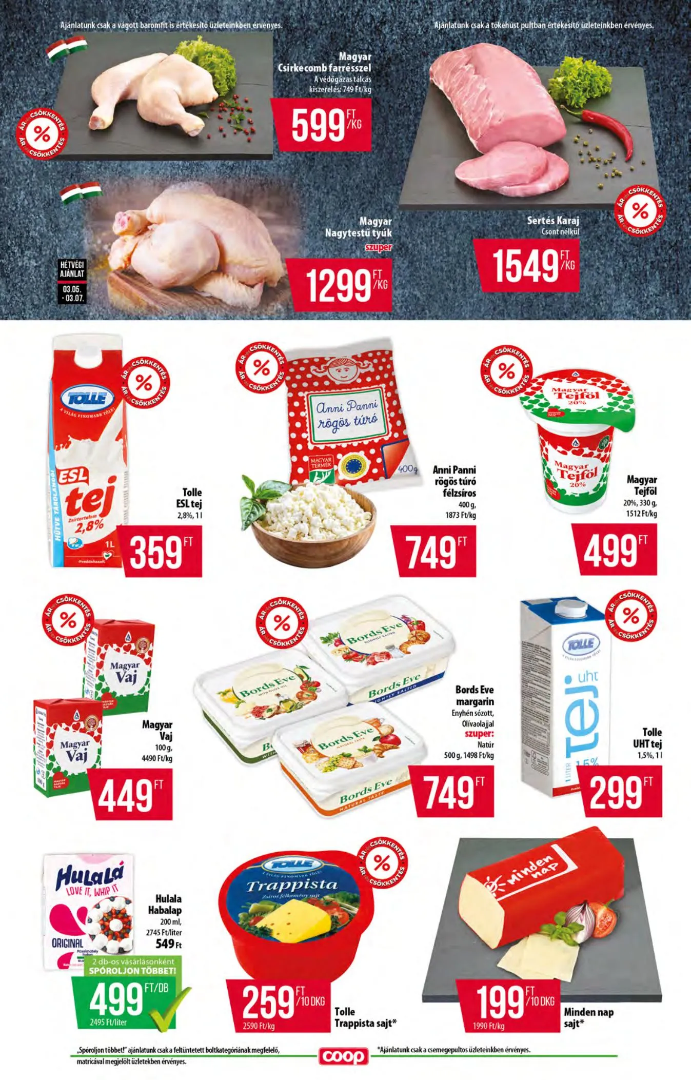 Coop akciós újság Alföld 03.05–03.11 – 3. oldal