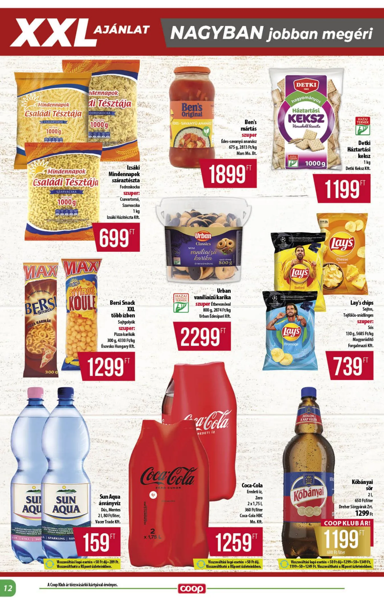 Coop akciós újság Alföld 03.19–03.25 – 12. oldal